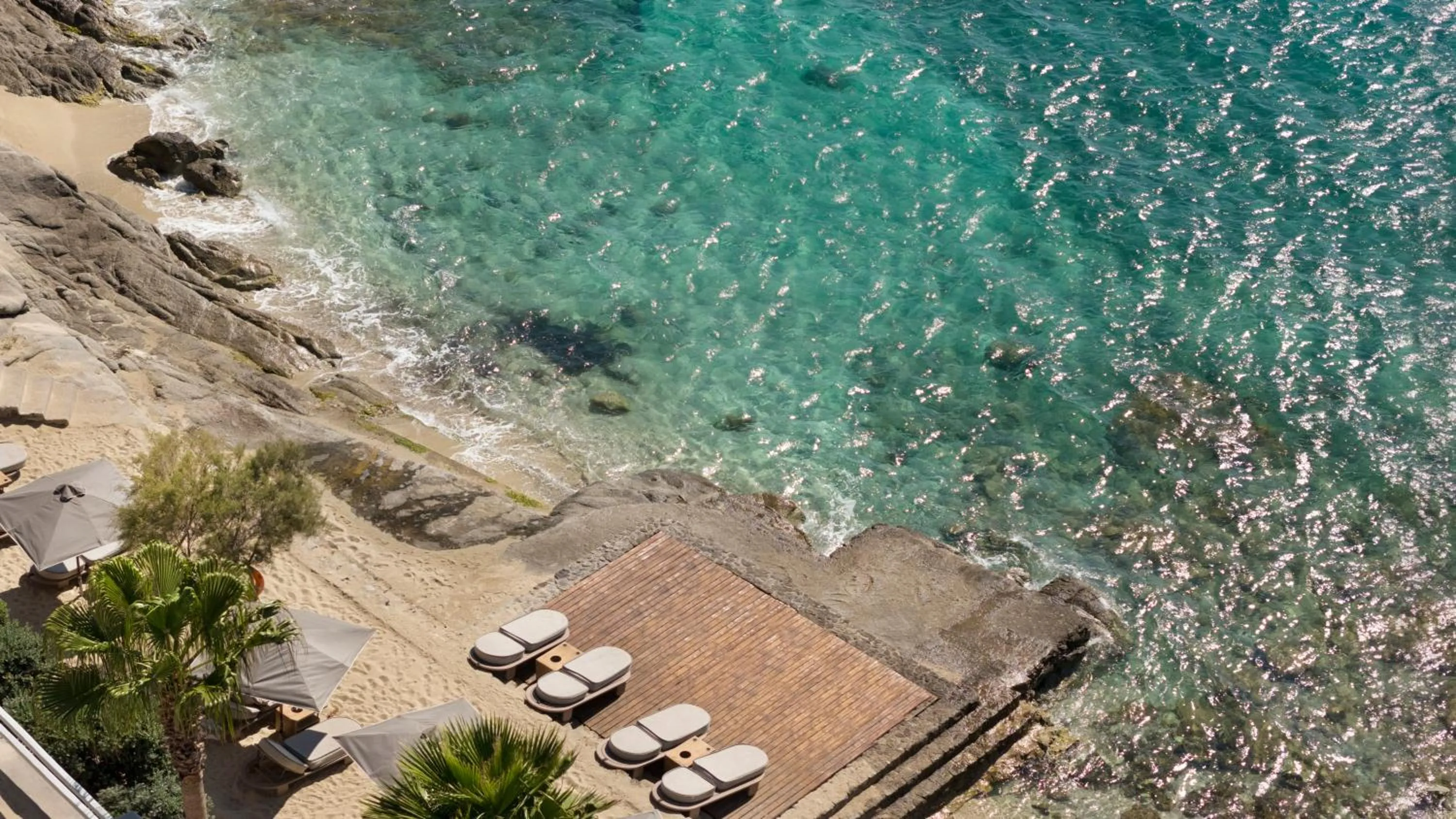 Beach in Anax Resort and Spa