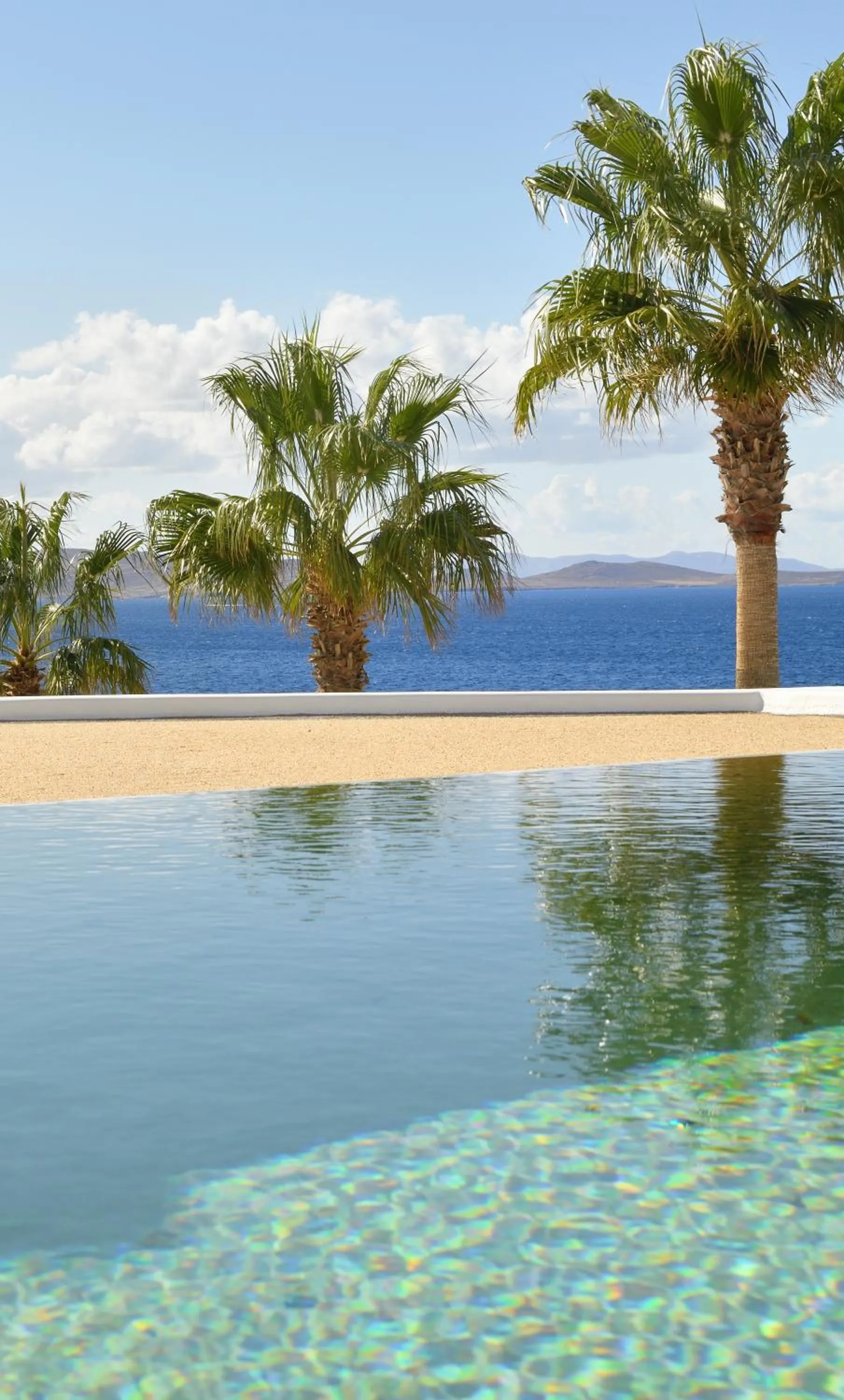 Pool view in Anax Resort and Spa