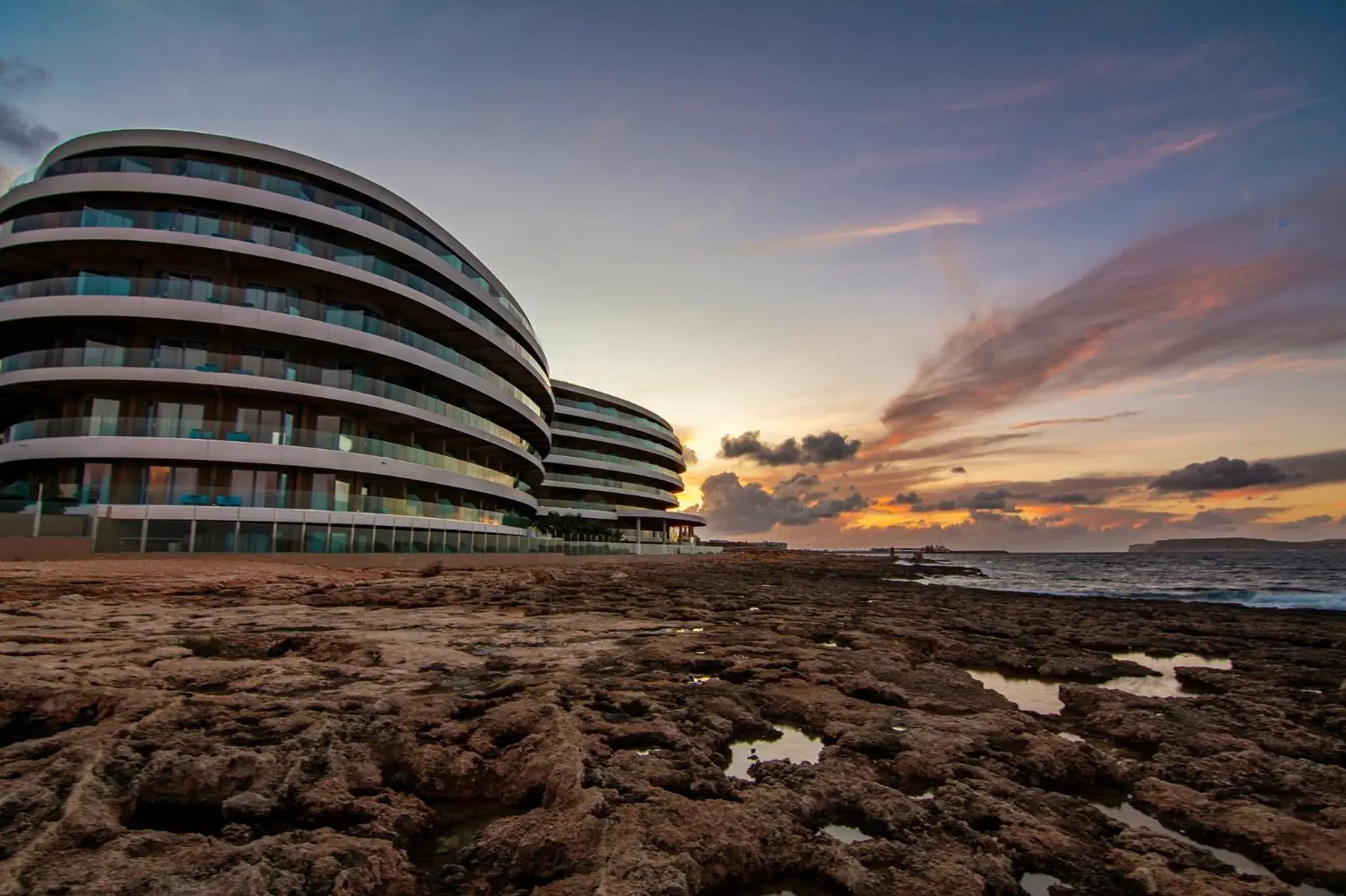 Property building in Ramla Bay Resort Property building in Ramla Bay Resort