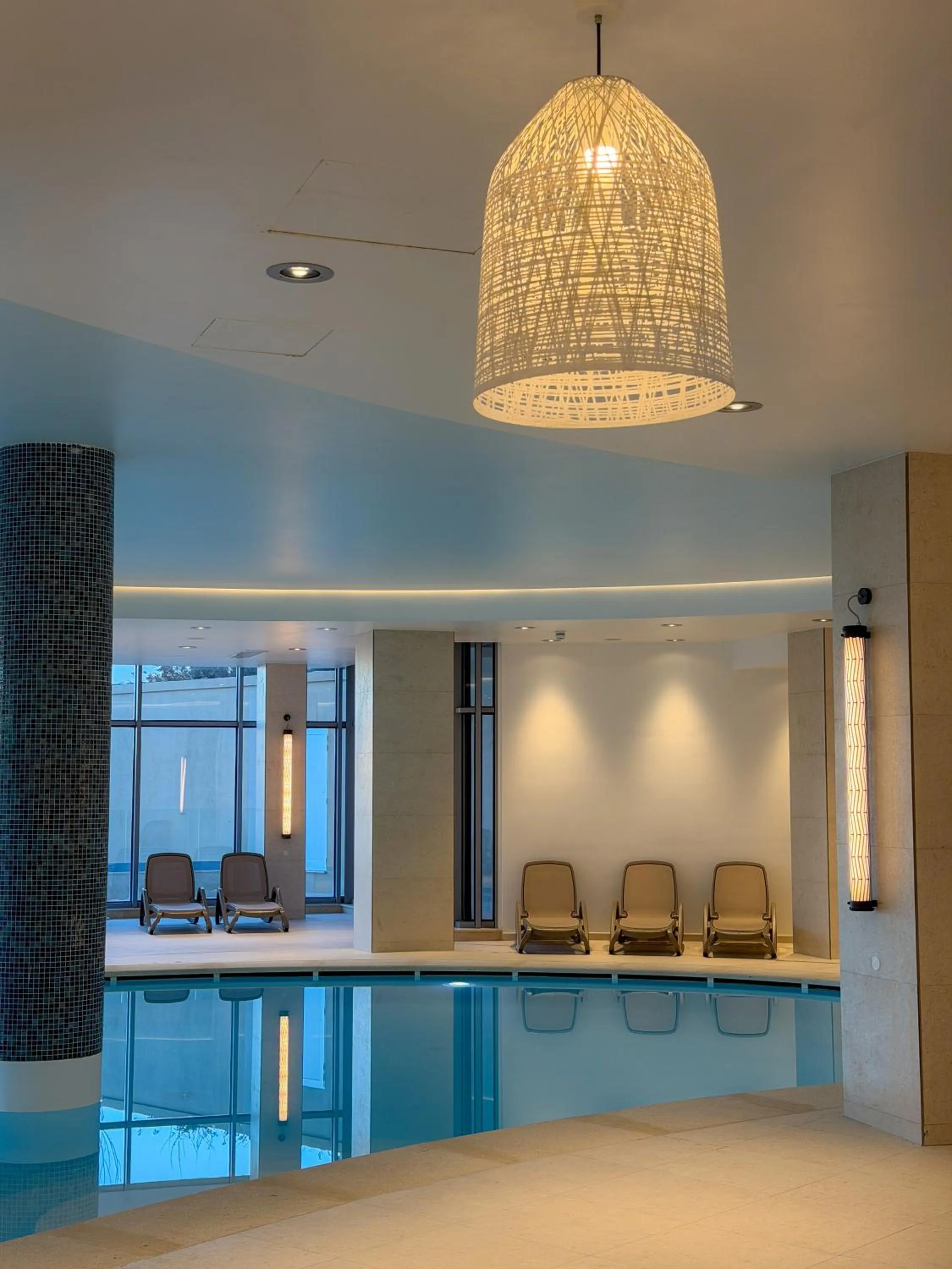 Swimming pool in Ramla Bay Resort