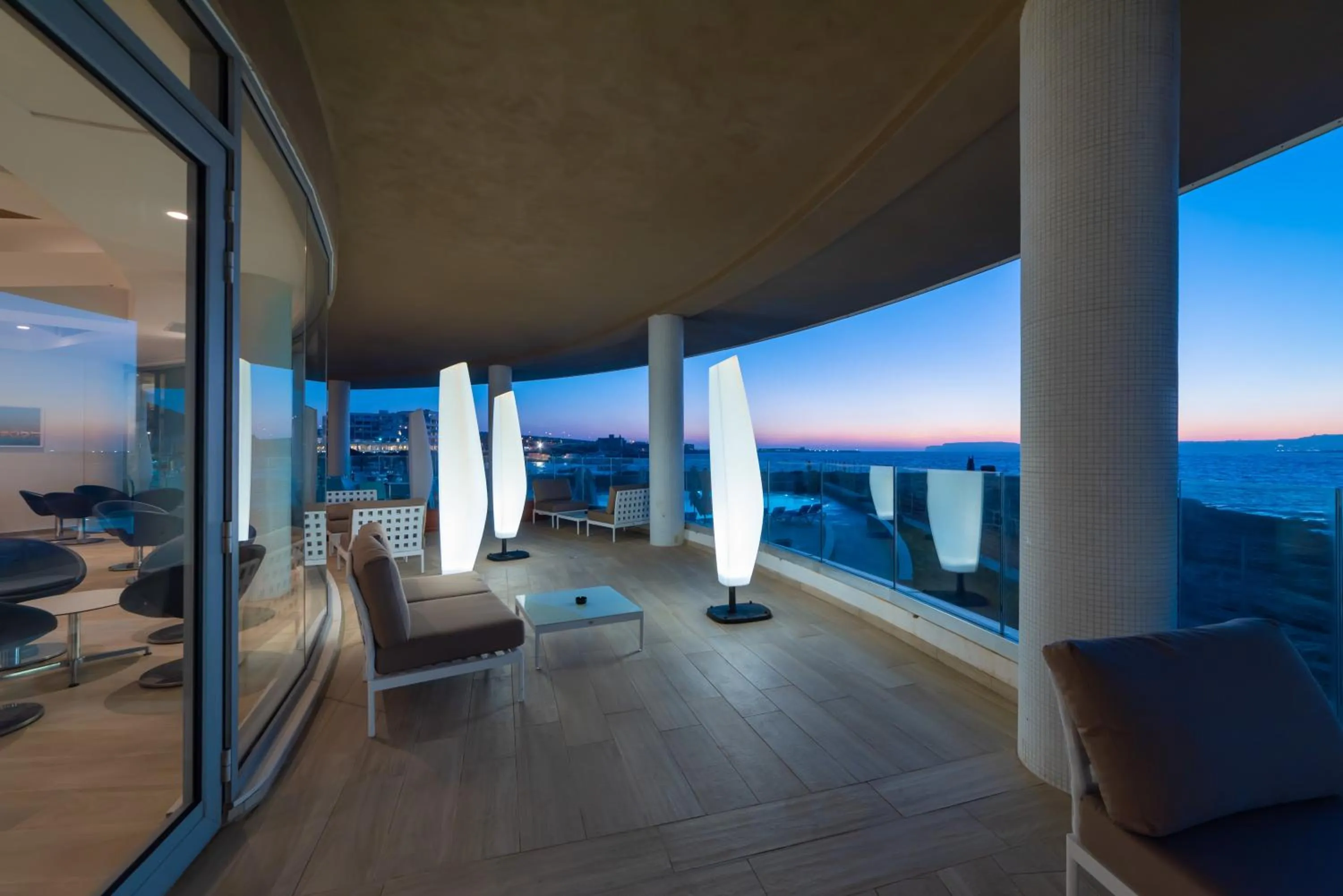 Balcony/Terrace in Ramla Bay Resort