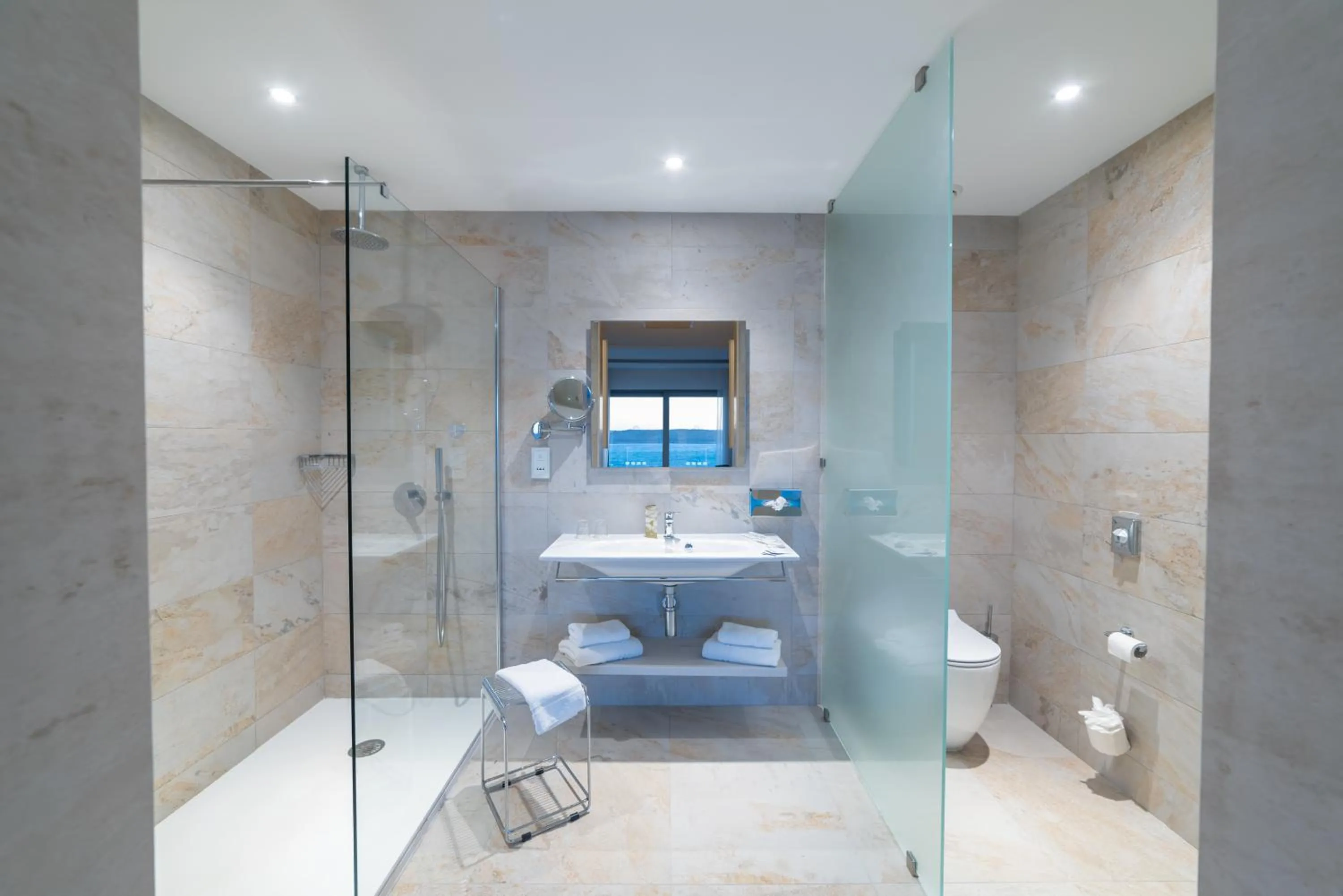 Shower in Ramla Bay Resort