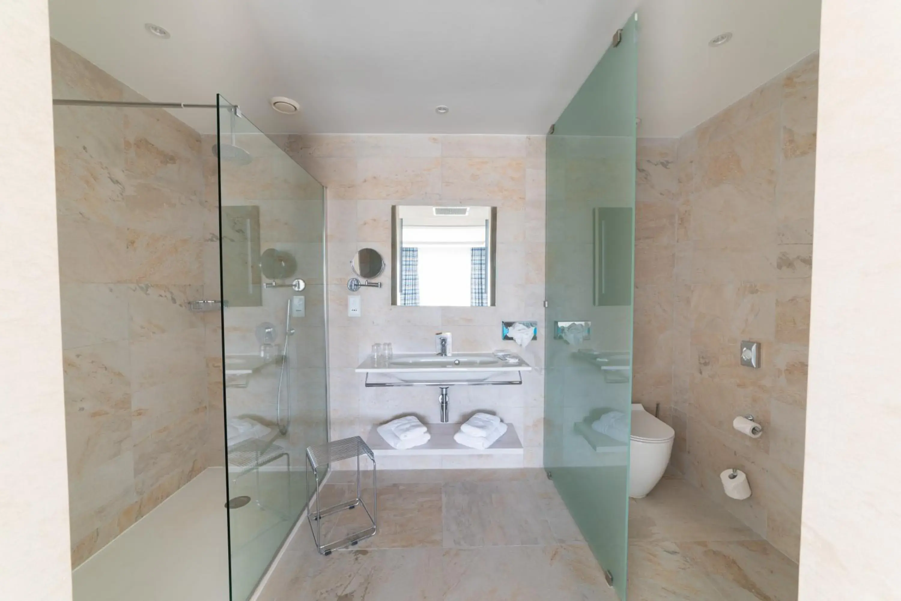 Bathroom in Ramla Bay Resort Bathroom in Ramla Bay Resort