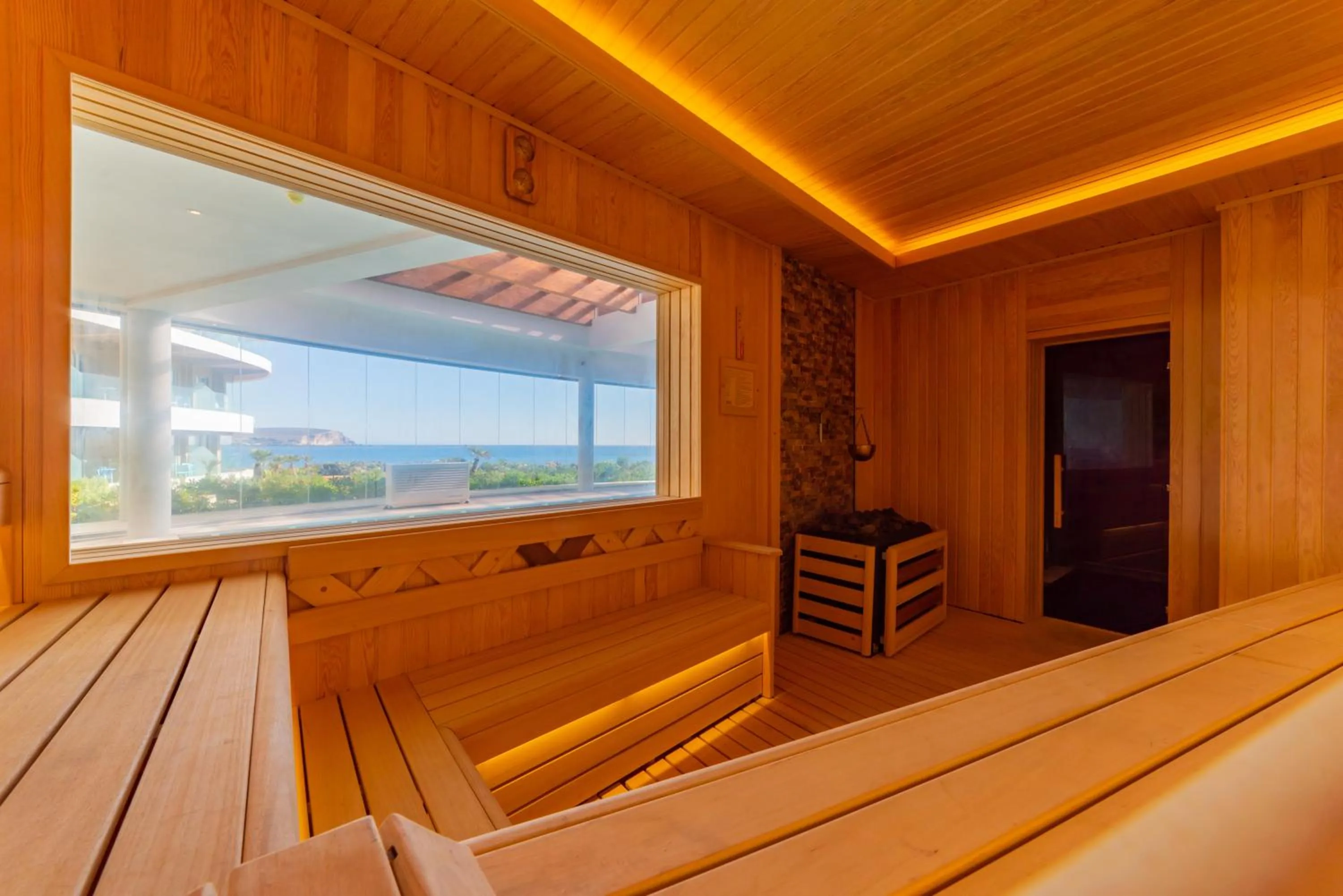 Sauna in Ramla Bay Resort