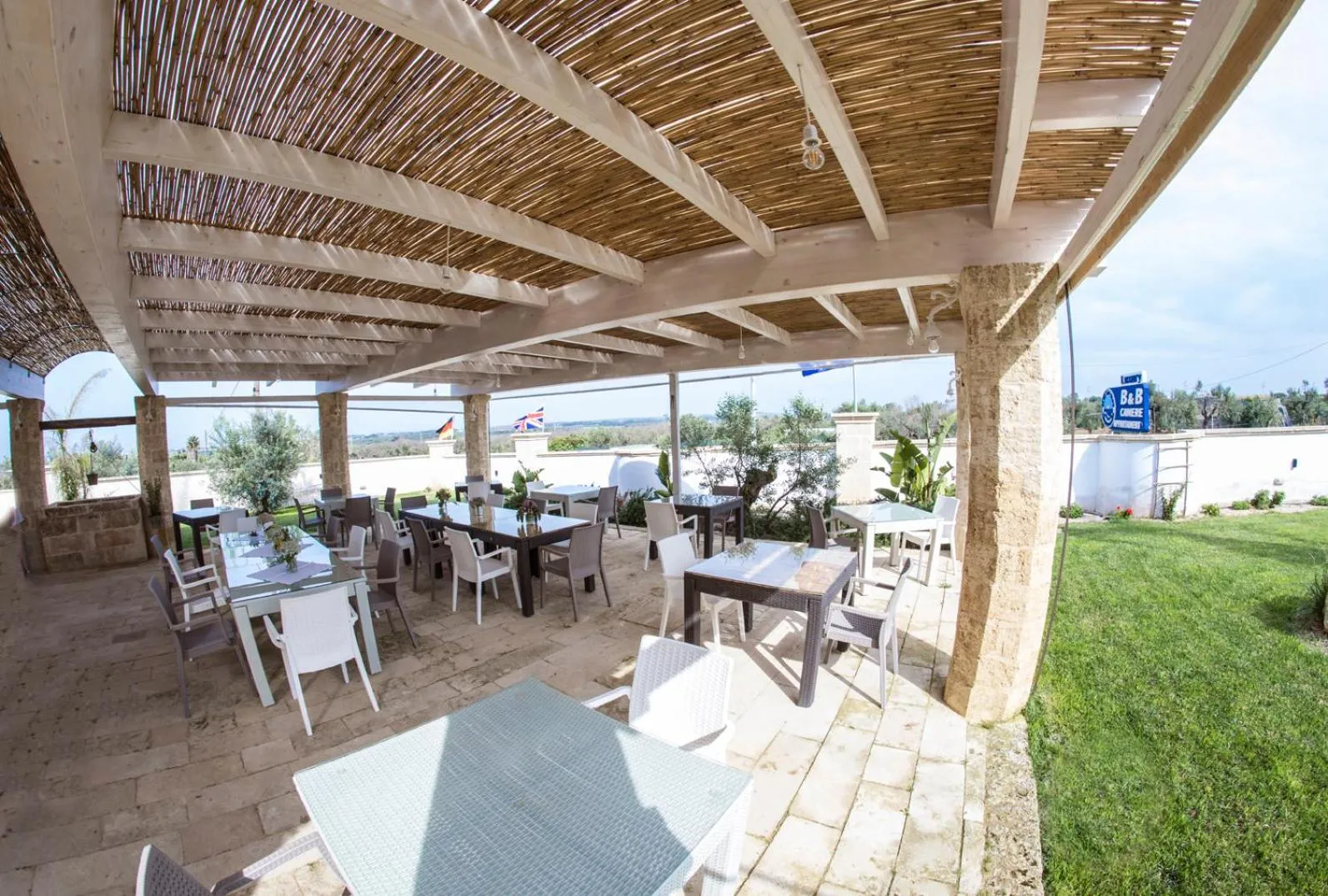 Patio in Blue and Blue