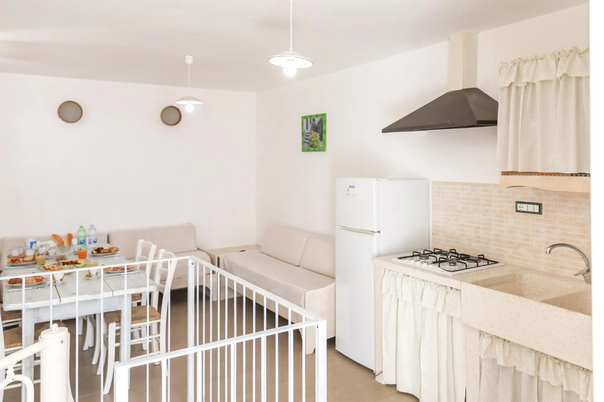 Kitchen or kitchenette in Blue and Blue