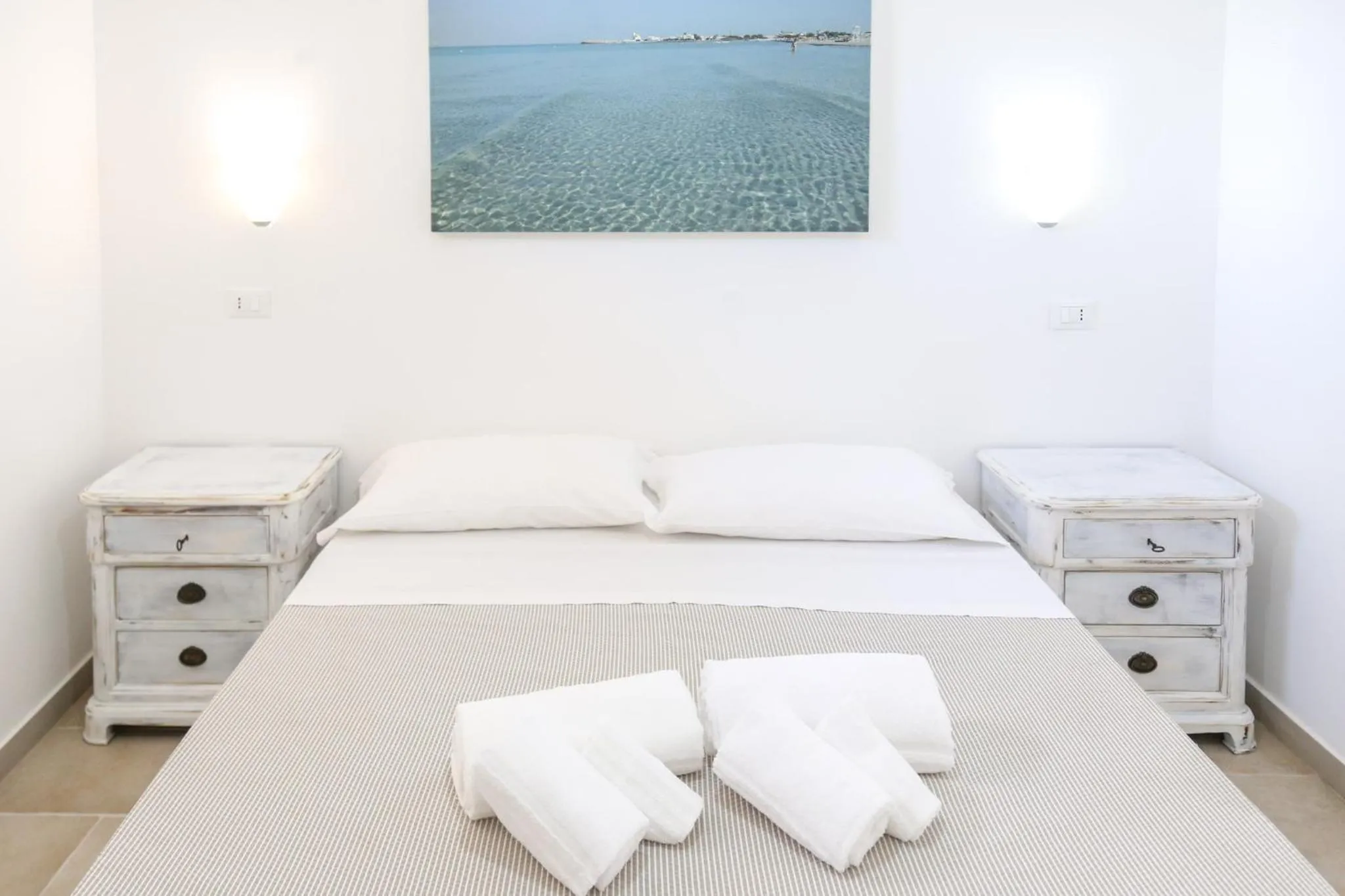 Bed in Blue and Blue