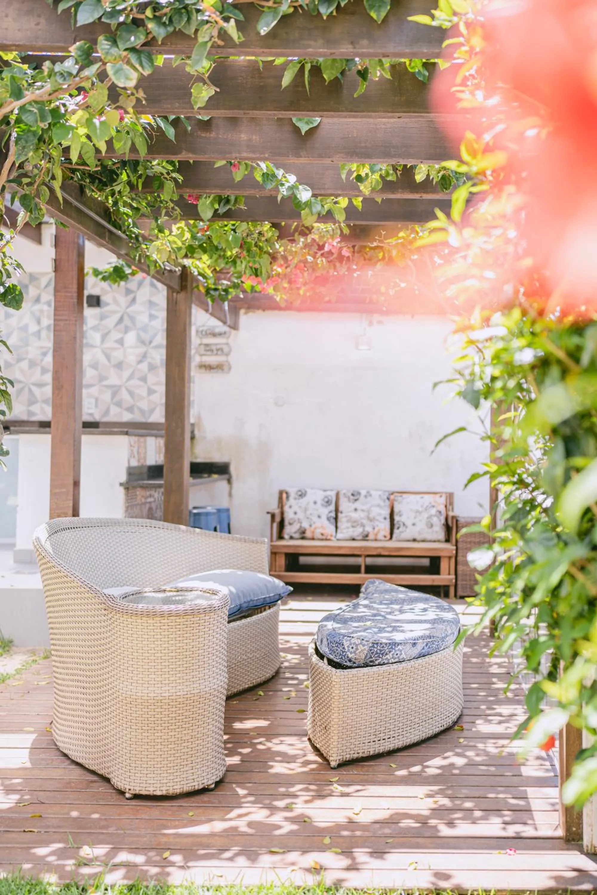 Patio in Pousada CafeMar Búzios