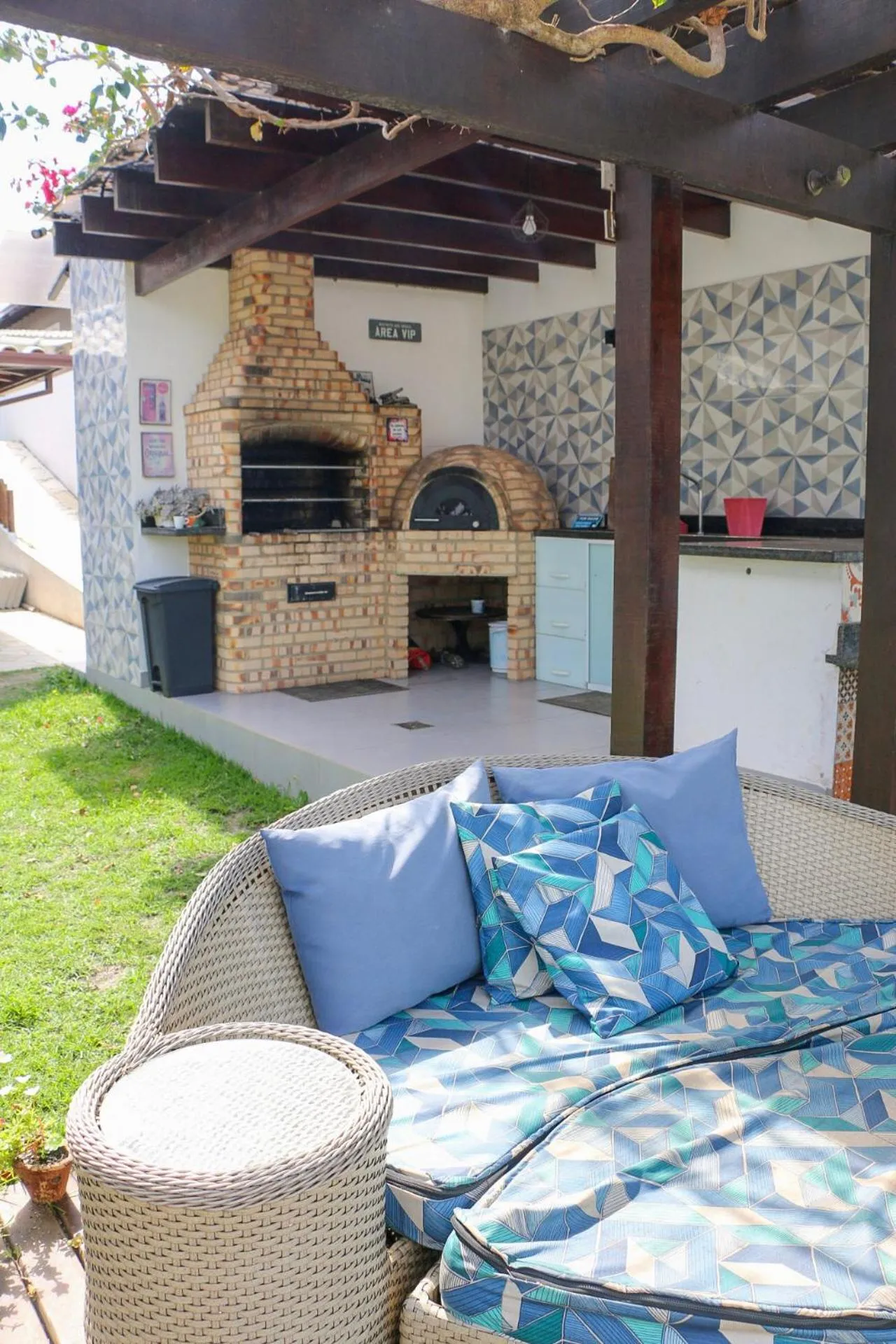 Patio in Pousada CafeMar Búzios