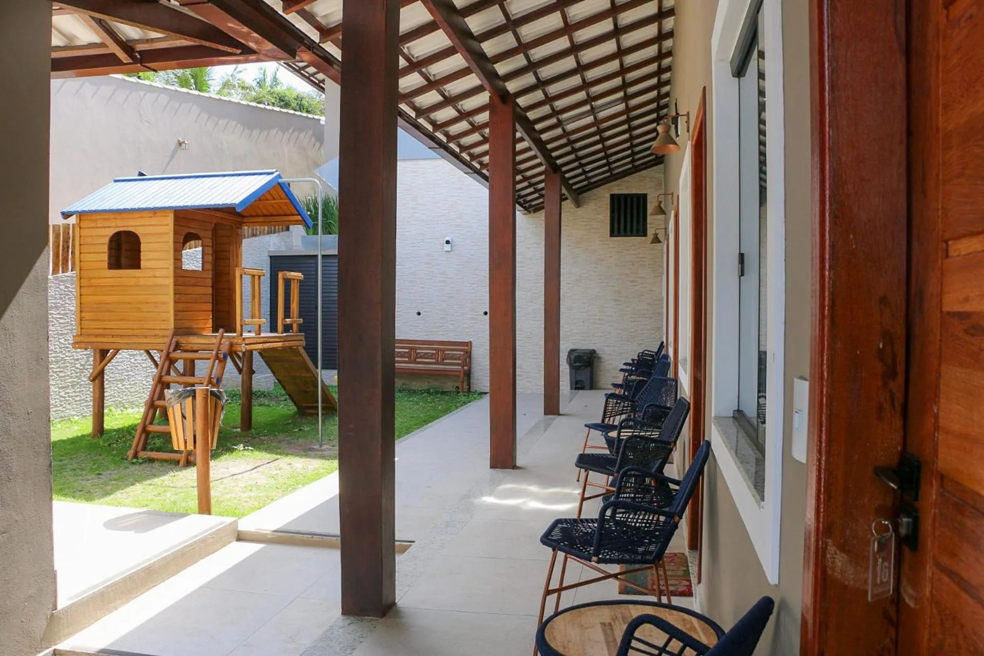 Patio in Pousada CafeMar Búzios