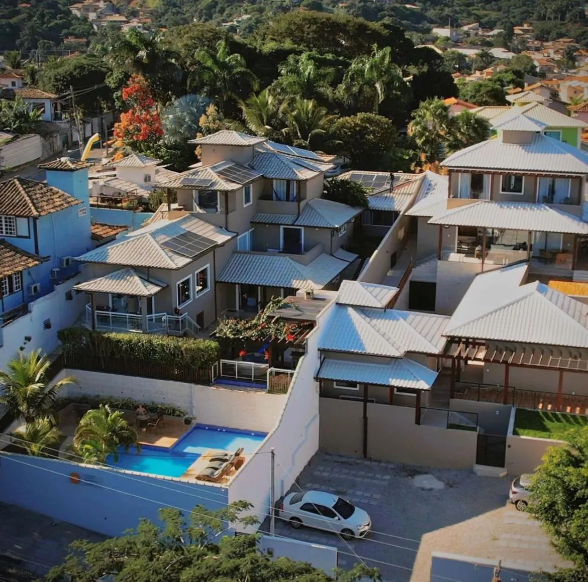 Bird's eye view in Pousada CafeMar Búzios