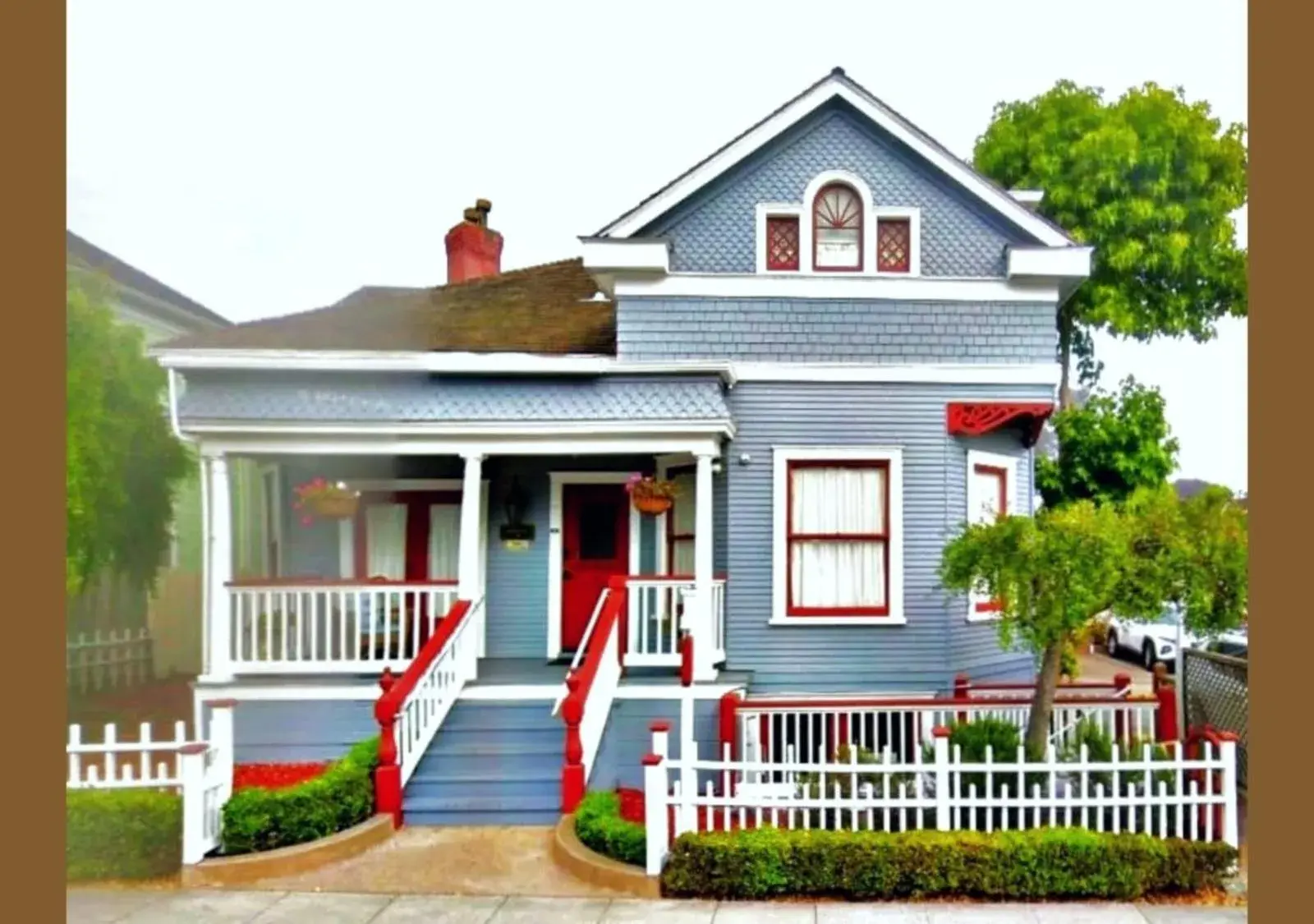 Property building in Pacific Grove Inn Property building in Pacific Grove Inn