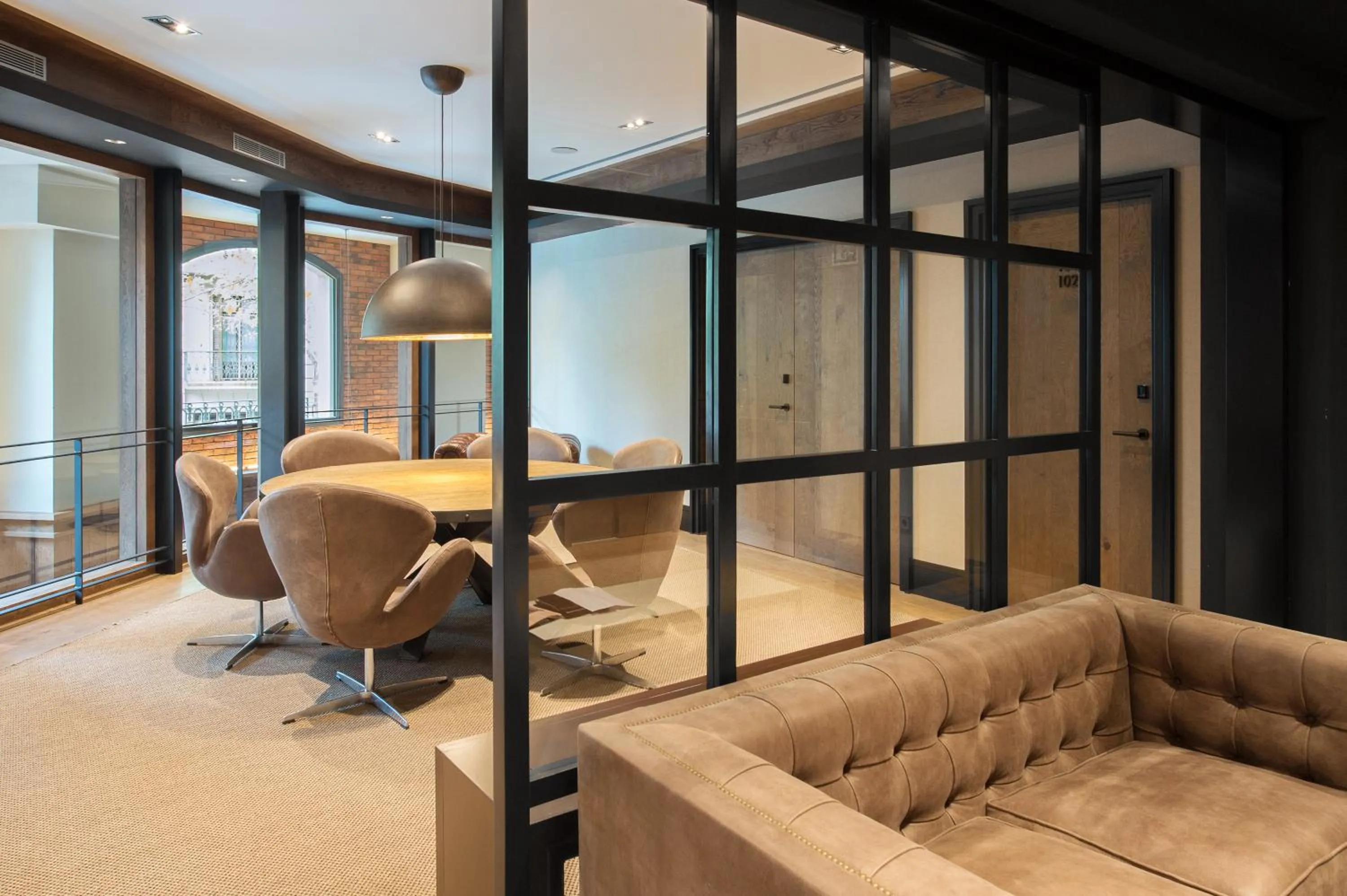 Decorative detail in The Corner Hotel