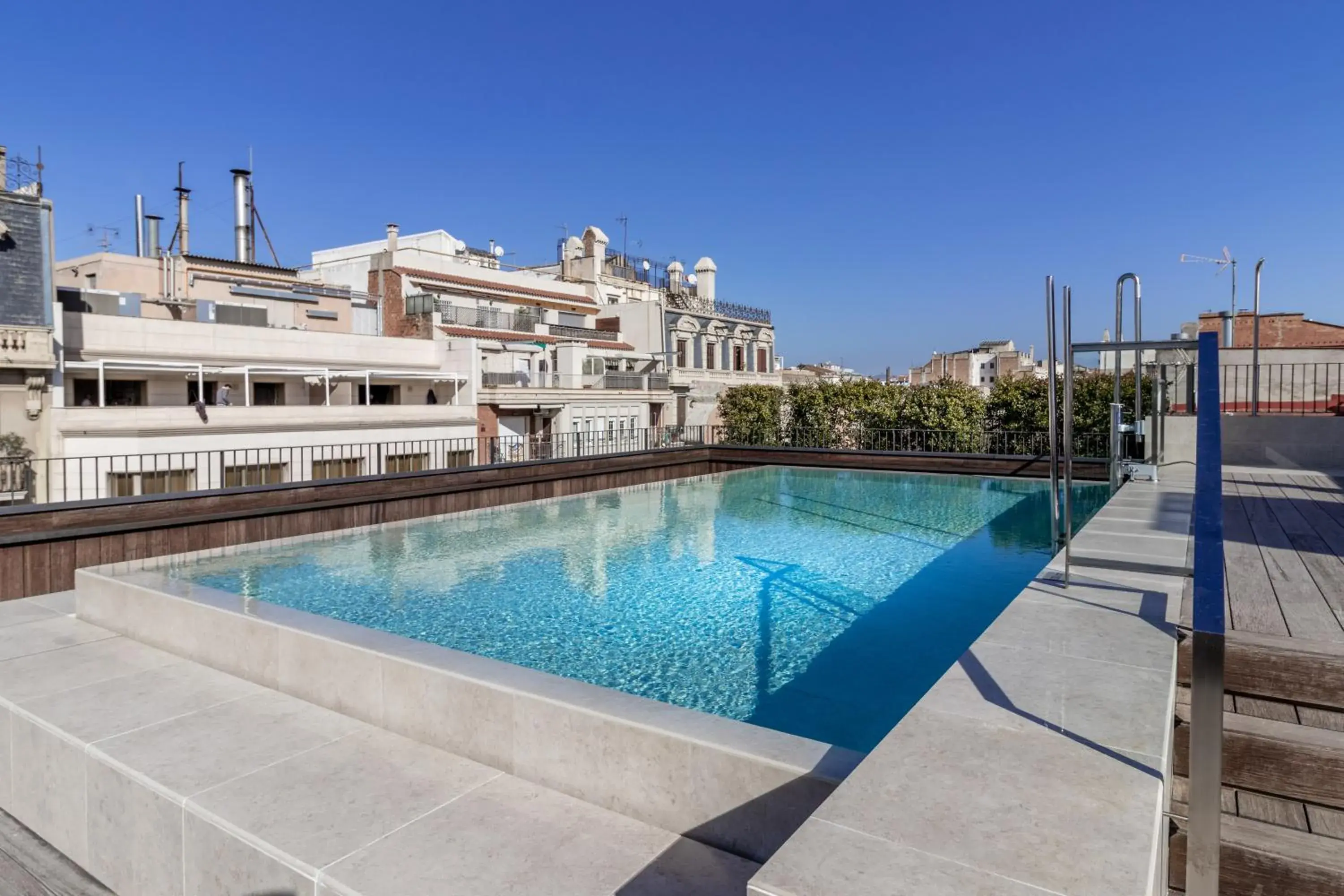 Swimming pool in The Corner Hotel Swimming pool in The Corner Hotel