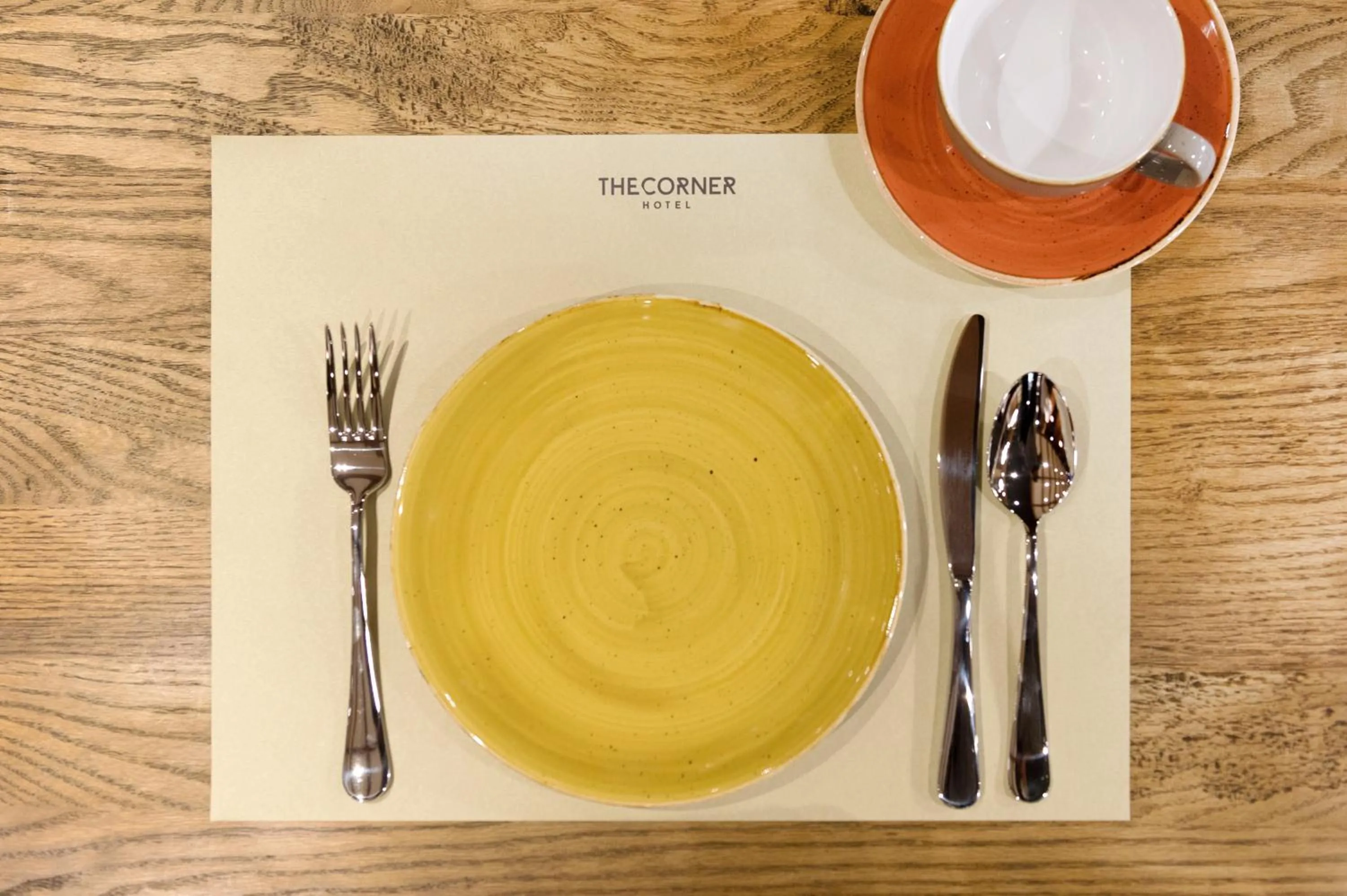 Food and drinks in The Corner Hotel