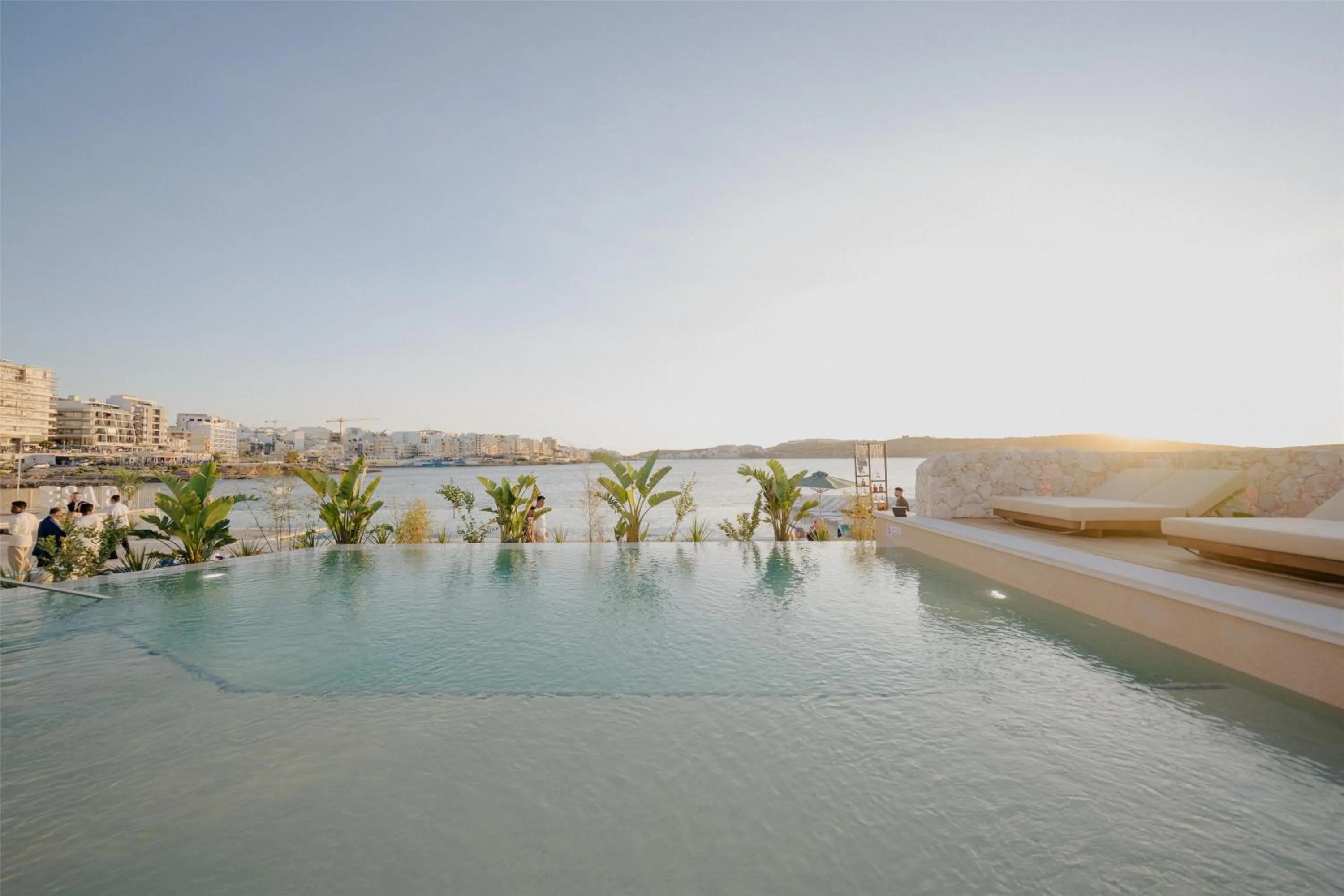 Pool view in DoubleTree by Hilton Malta