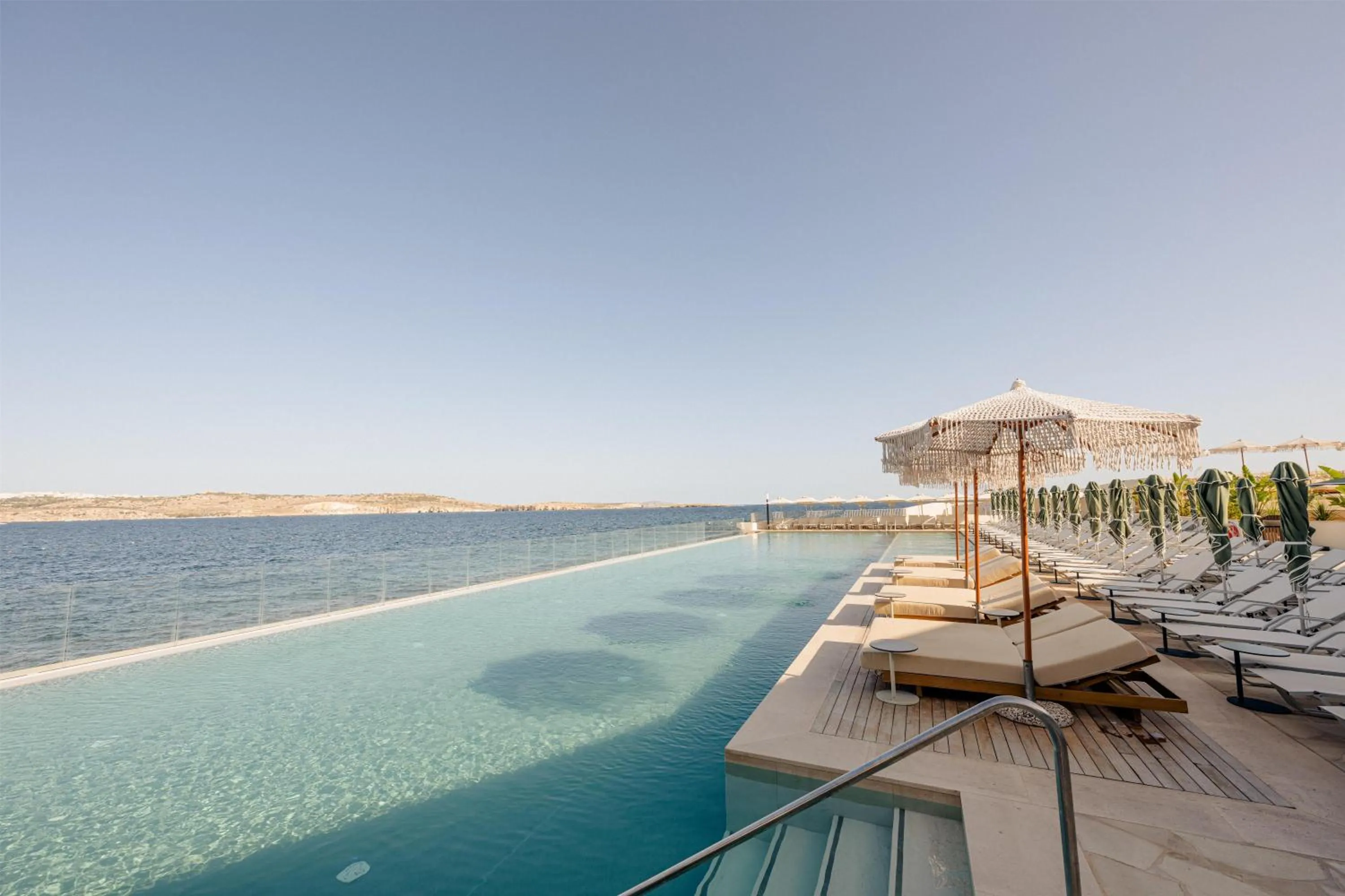 Patio in DoubleTree by Hilton Malta