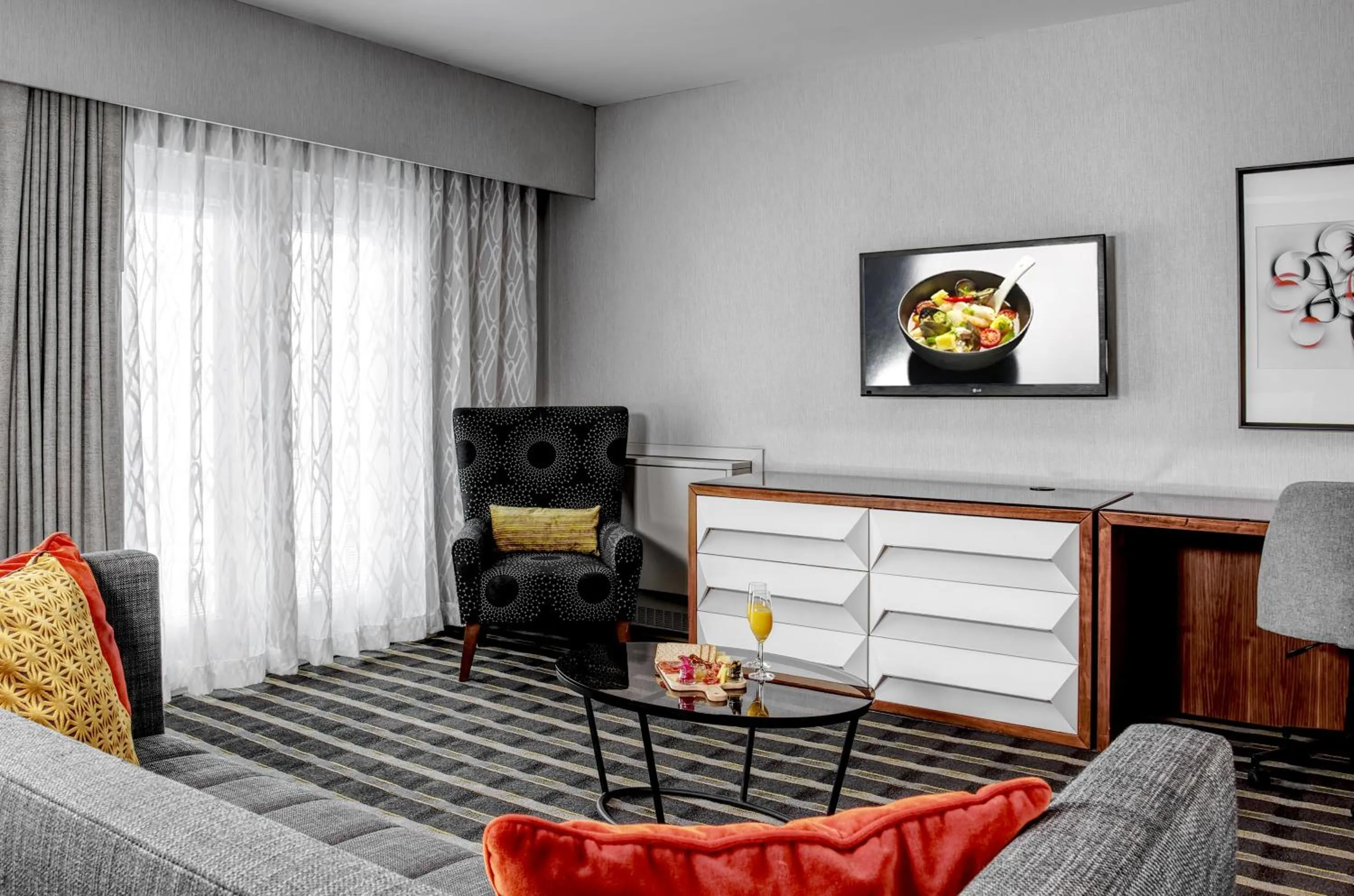 Living room in Hotel Arts