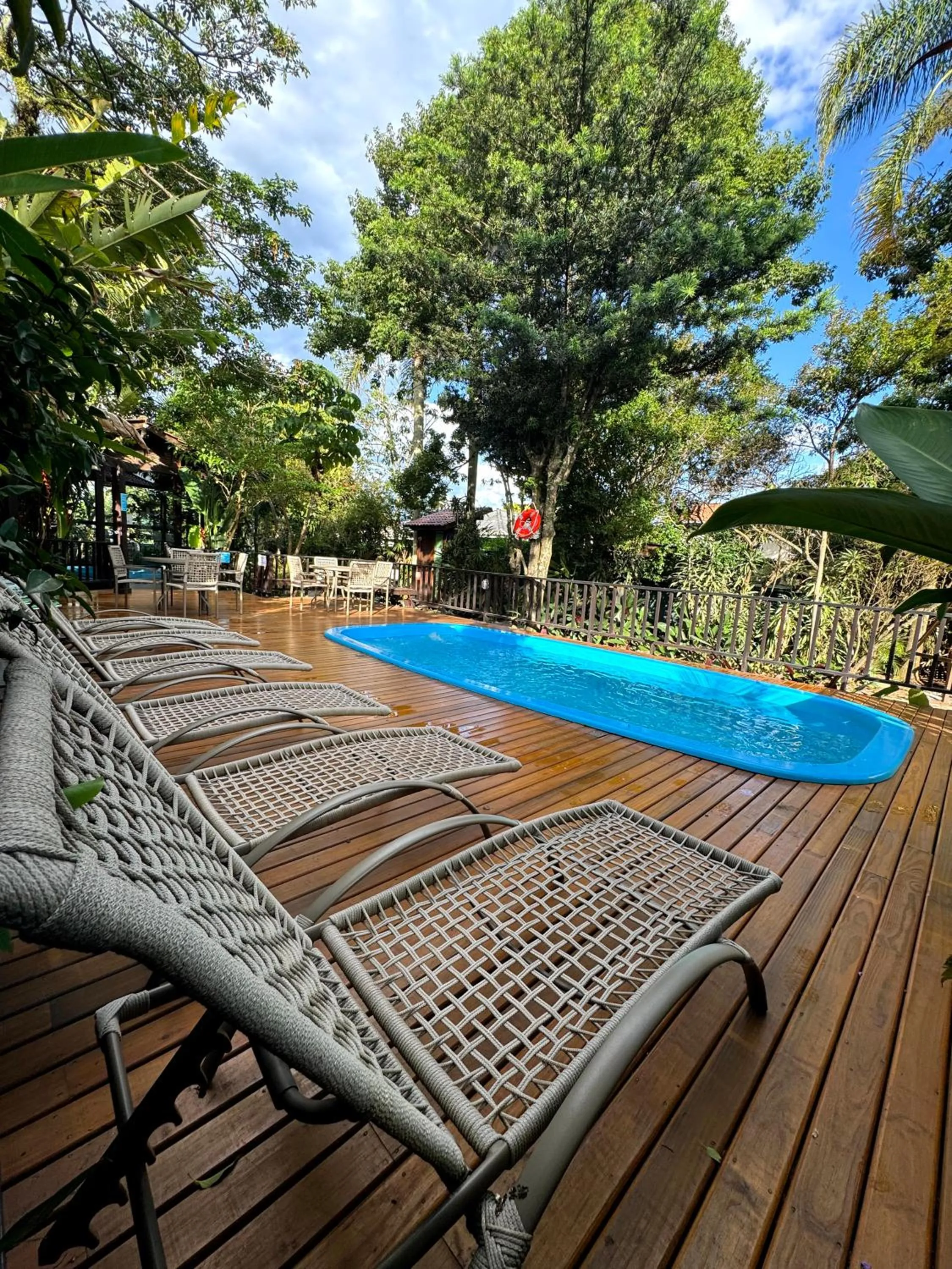 Swimming pool in Hotel Natur Campeche