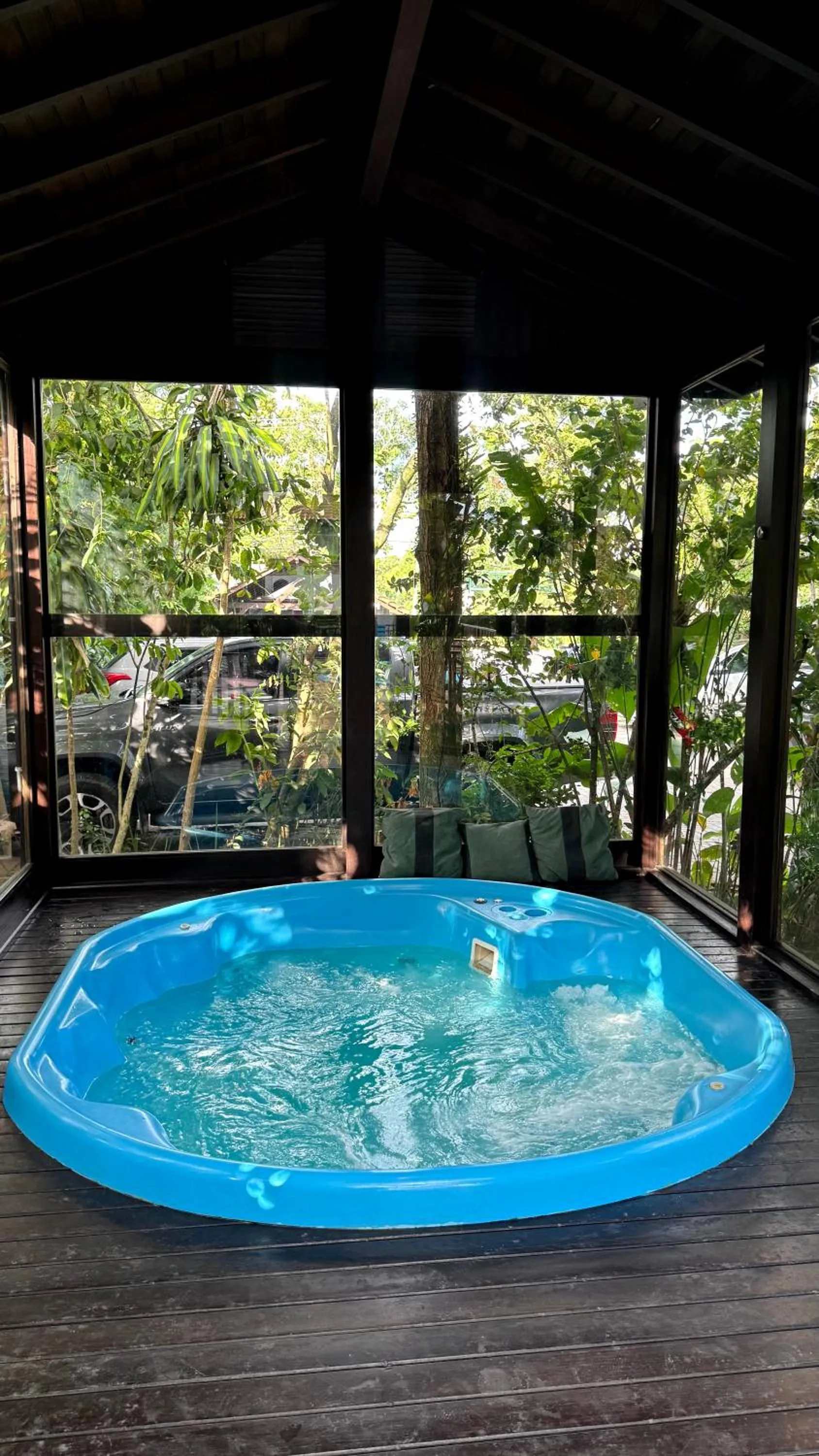 Hot Tub in Hotel Natur Campeche