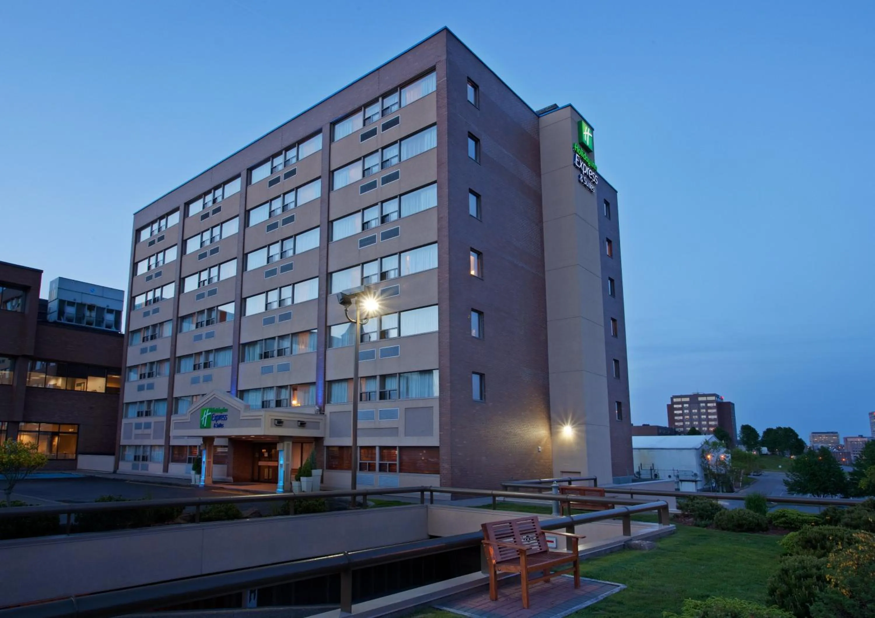 Property building in Holiday Inn Express Hotel & Suites Saint John Harbour Side by IHG