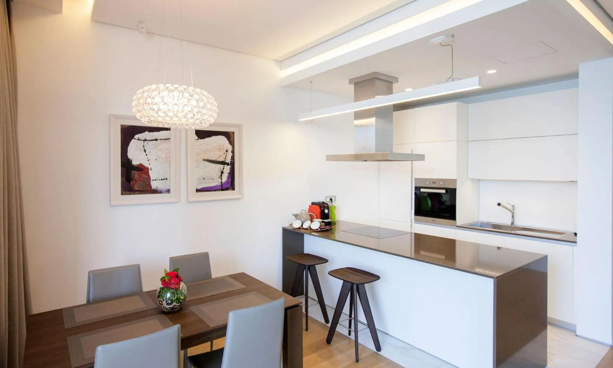 Kitchen or kitchenette in Dukley Hotel & Resort