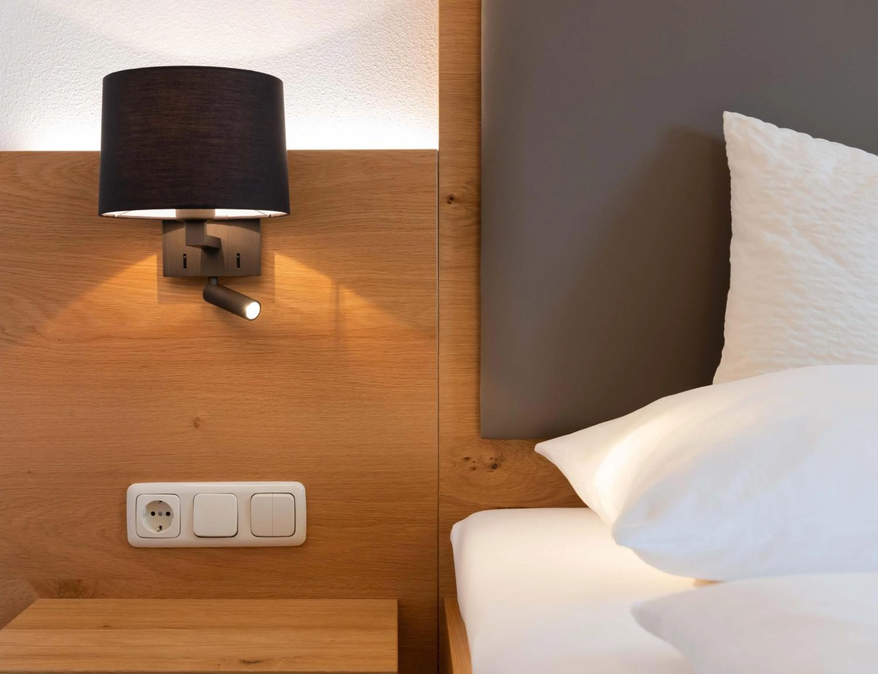 Bed in Hotel Gasthof Rosenwirt