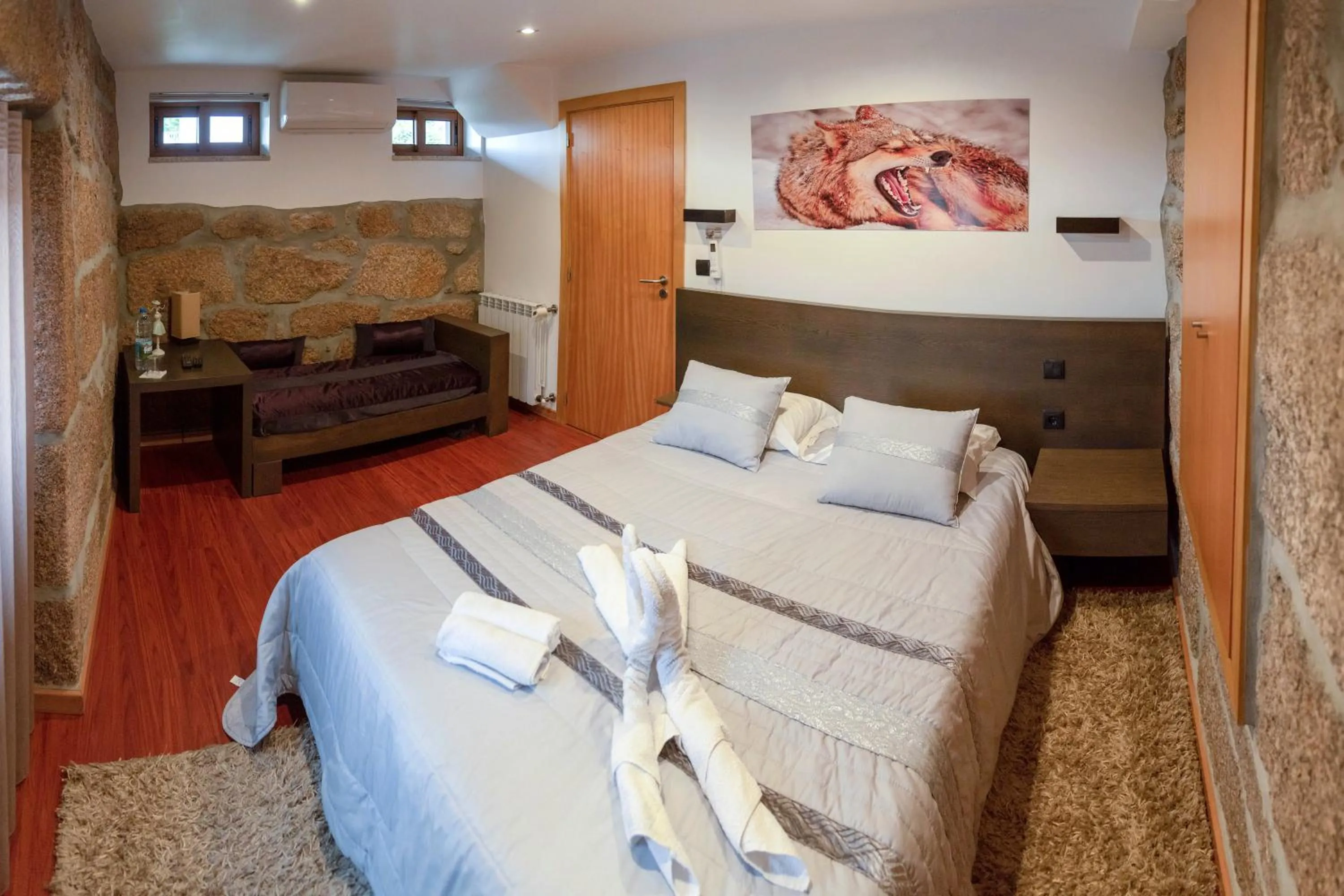 Bed in Casa da Fonte Gerês