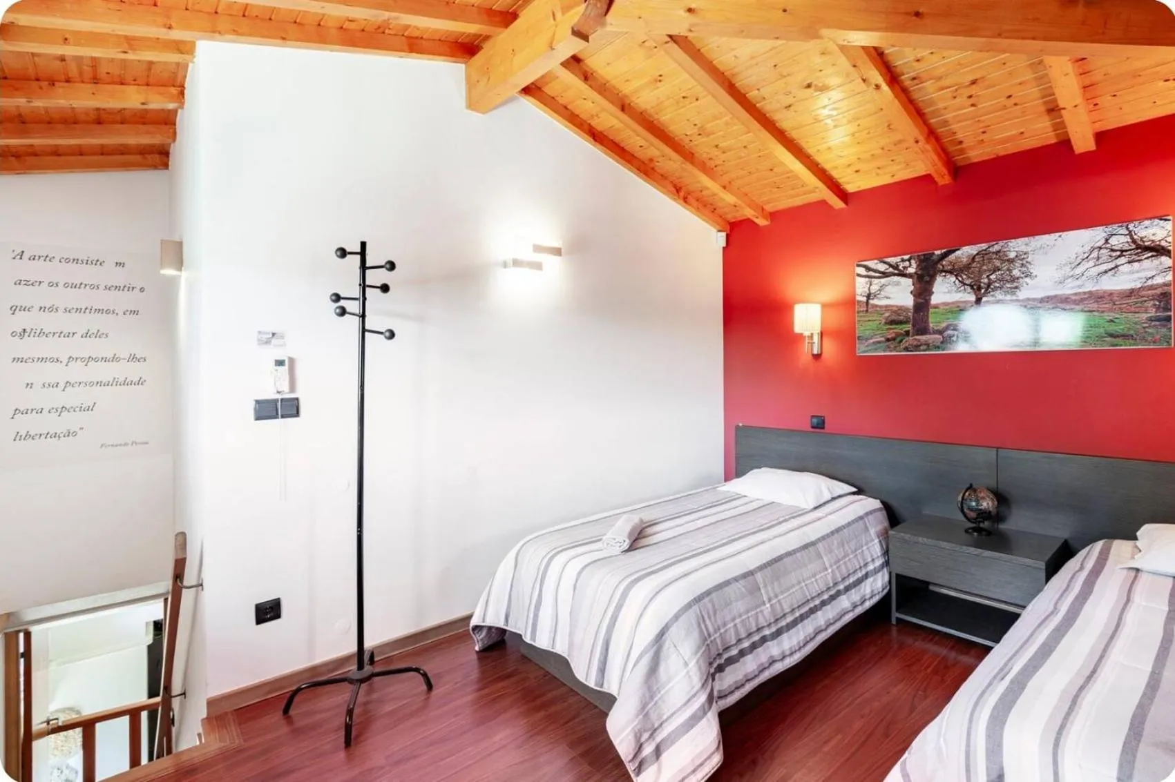 Bed in Casa da Fonte Gerês