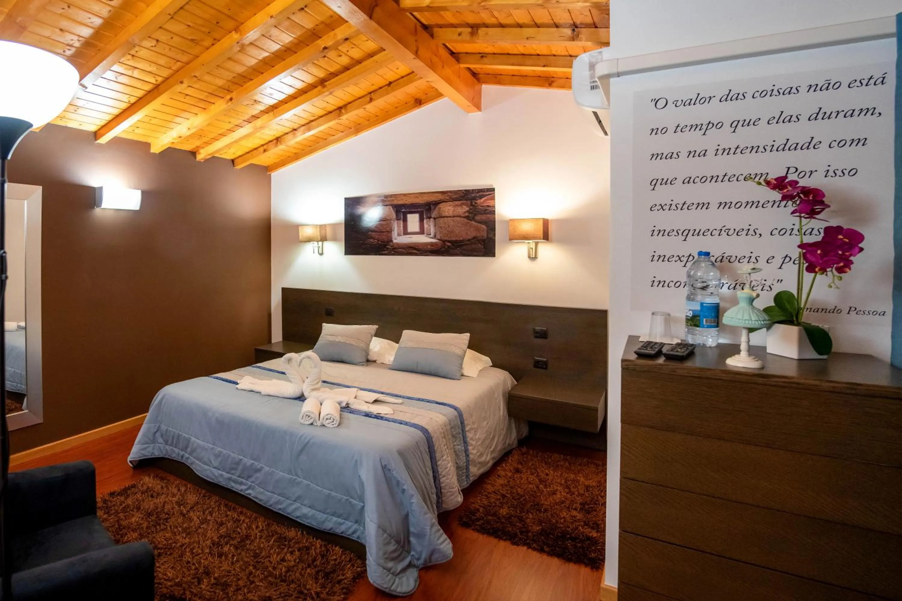 Bed in Casa da Fonte Gerês