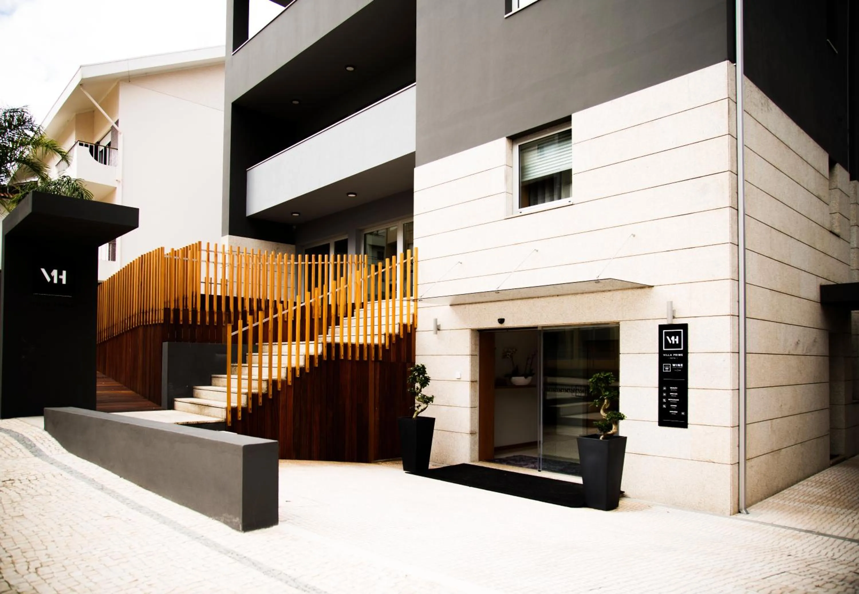 Facade/entrance in Villa Prime Hotel