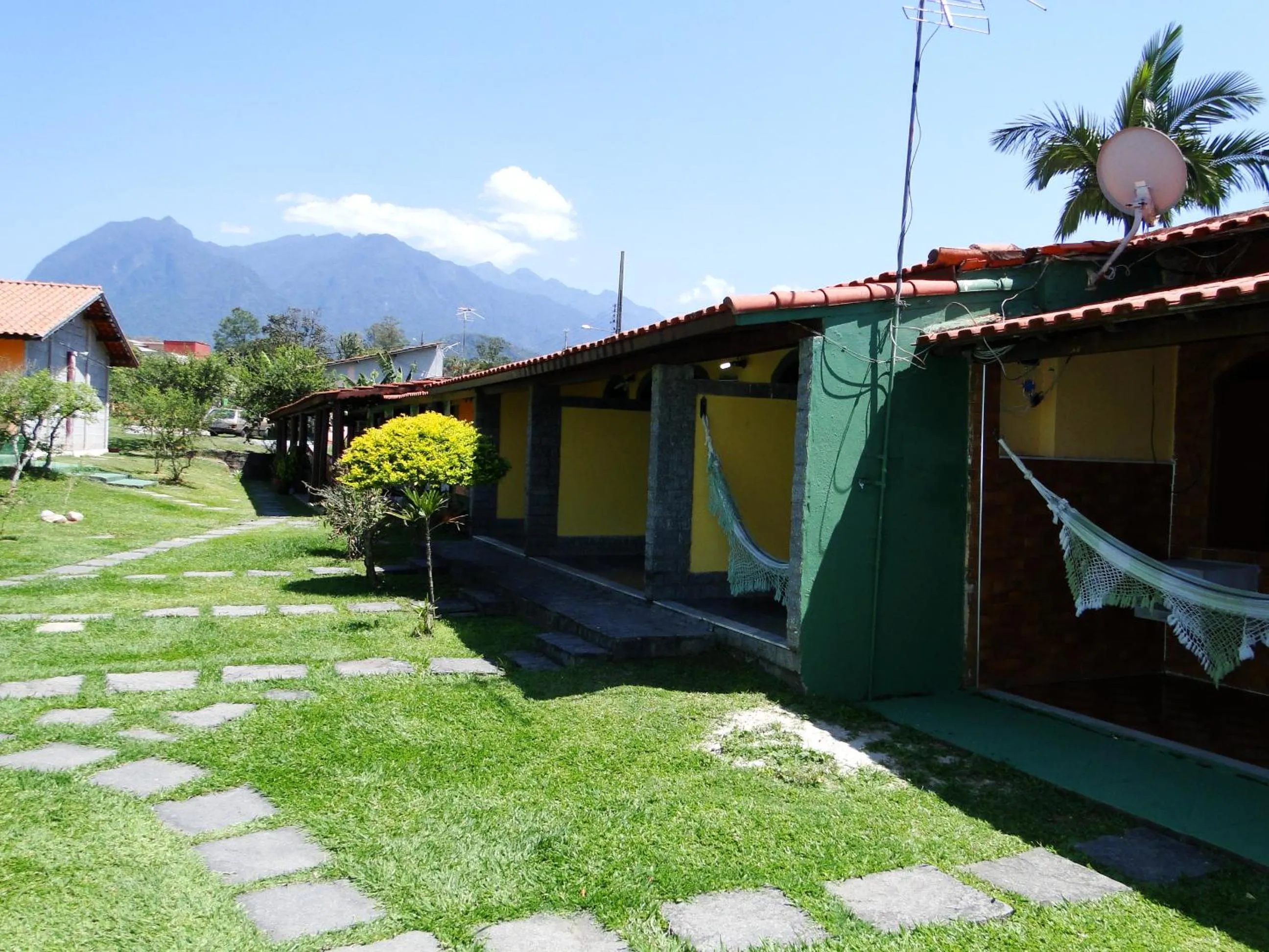 Garden view in Pousada das Acerolas