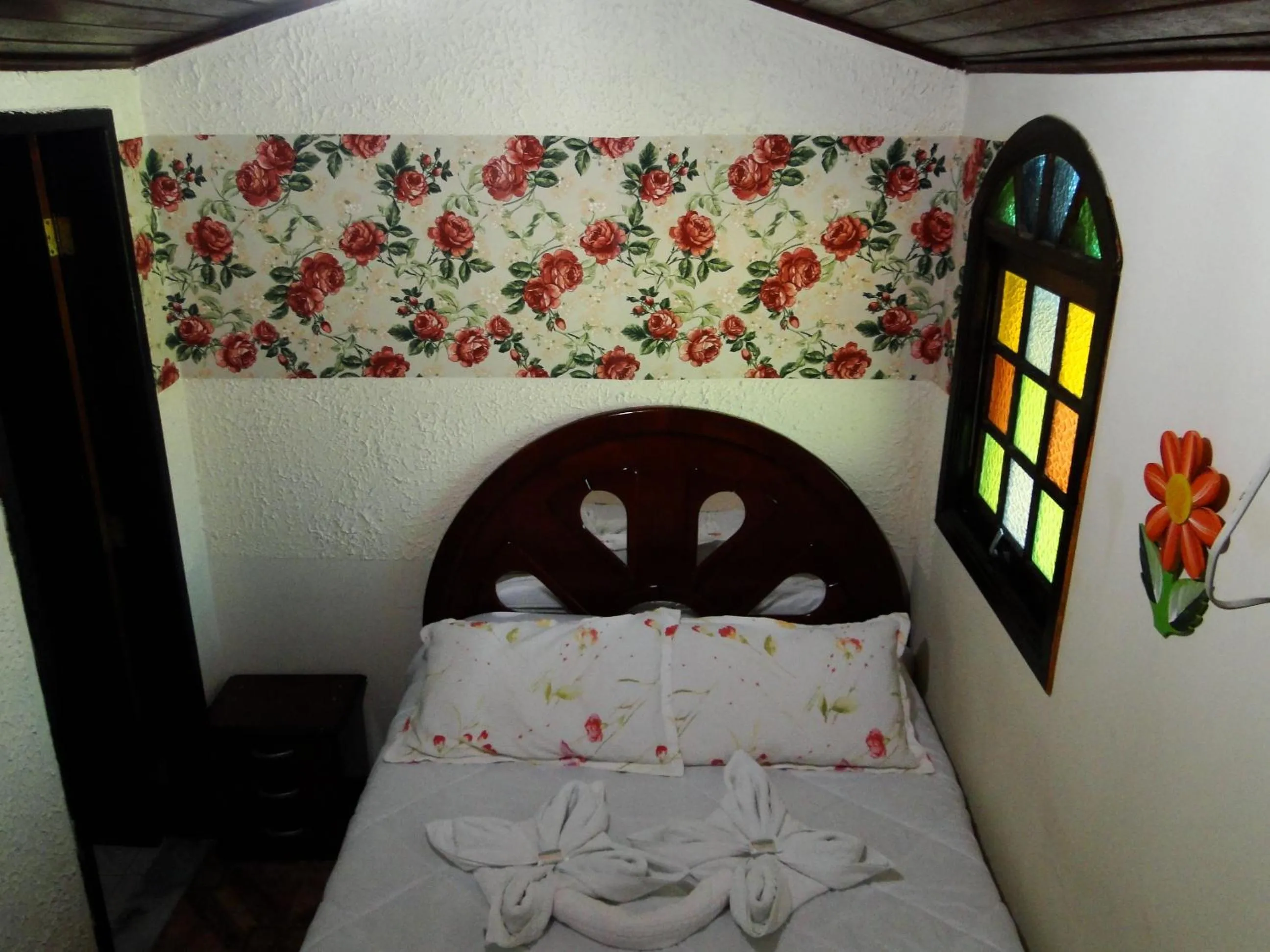 Bed in Pousada das Acerolas
