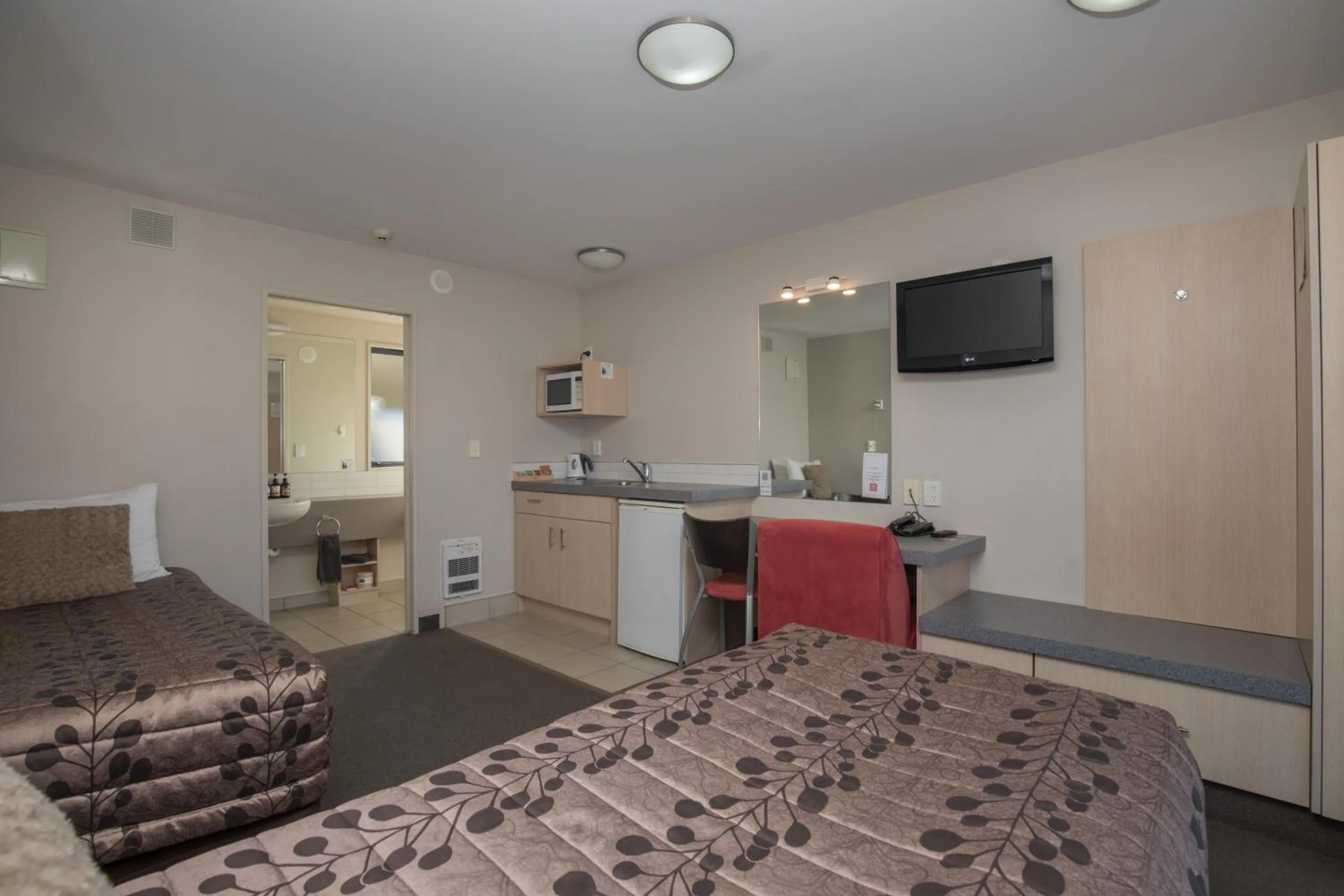 Twin Studio in Bella Vista Motel Fox Glacier