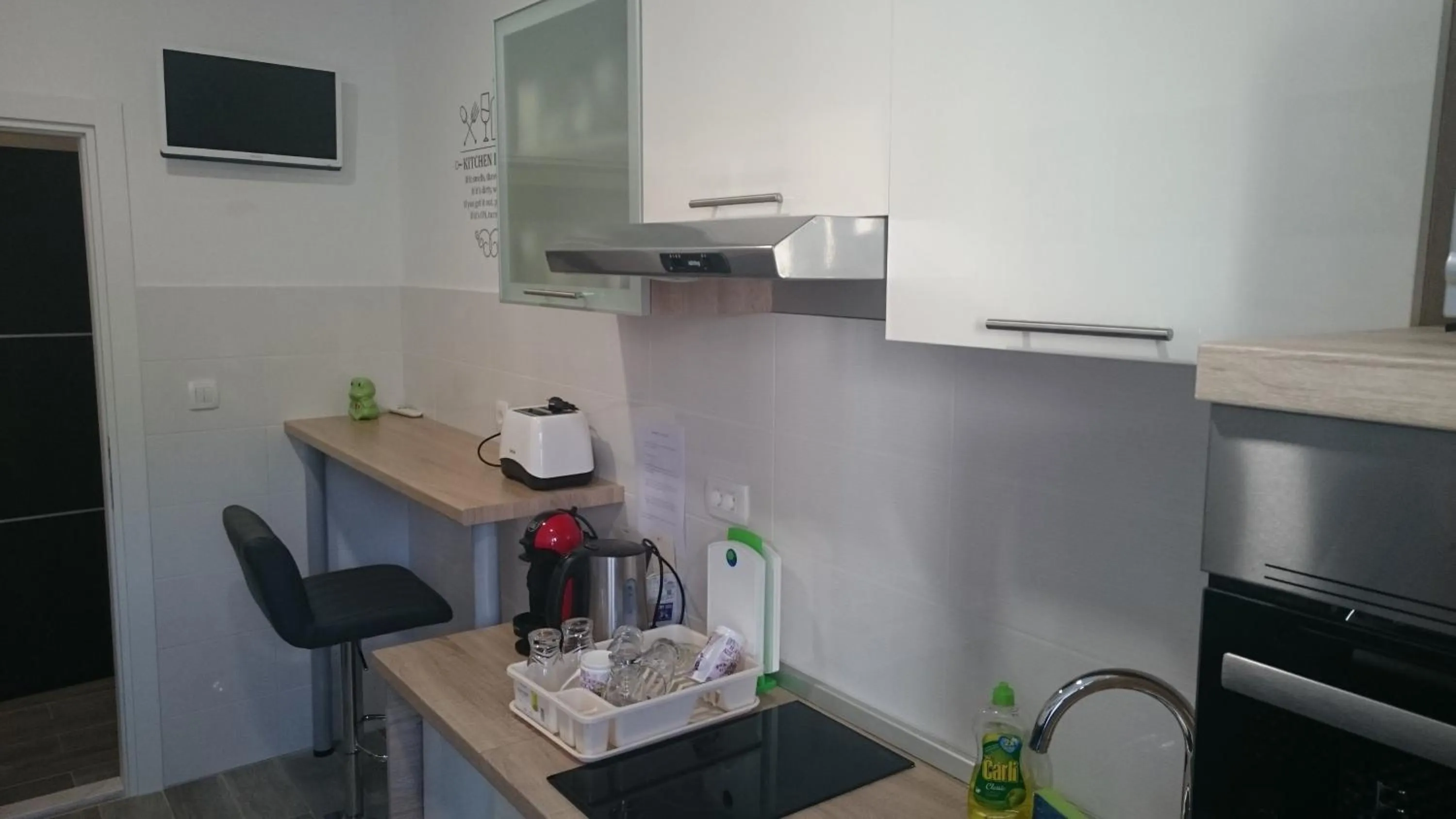 Kitchen or kitchenette in Nirvana rooms Split