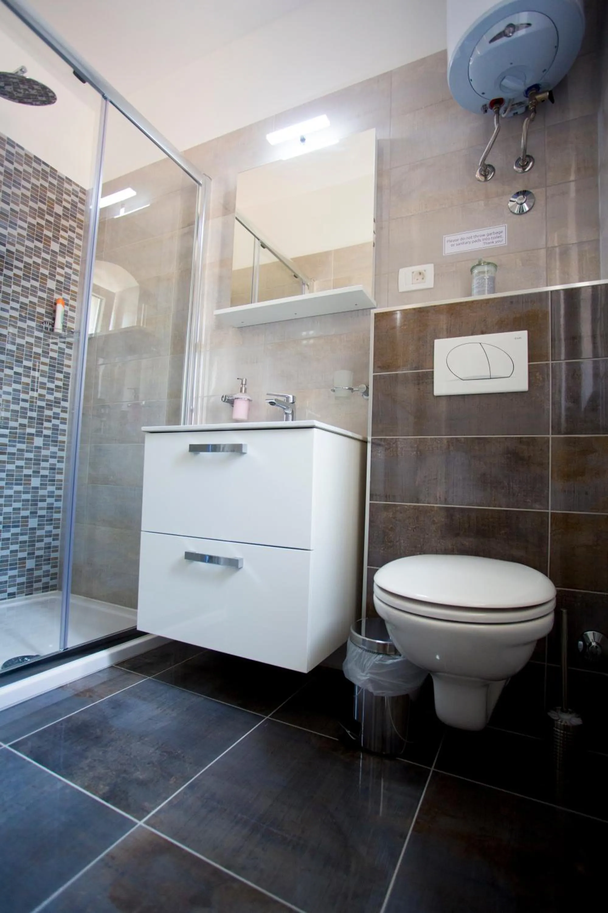 Bathroom in Nirvana rooms Split