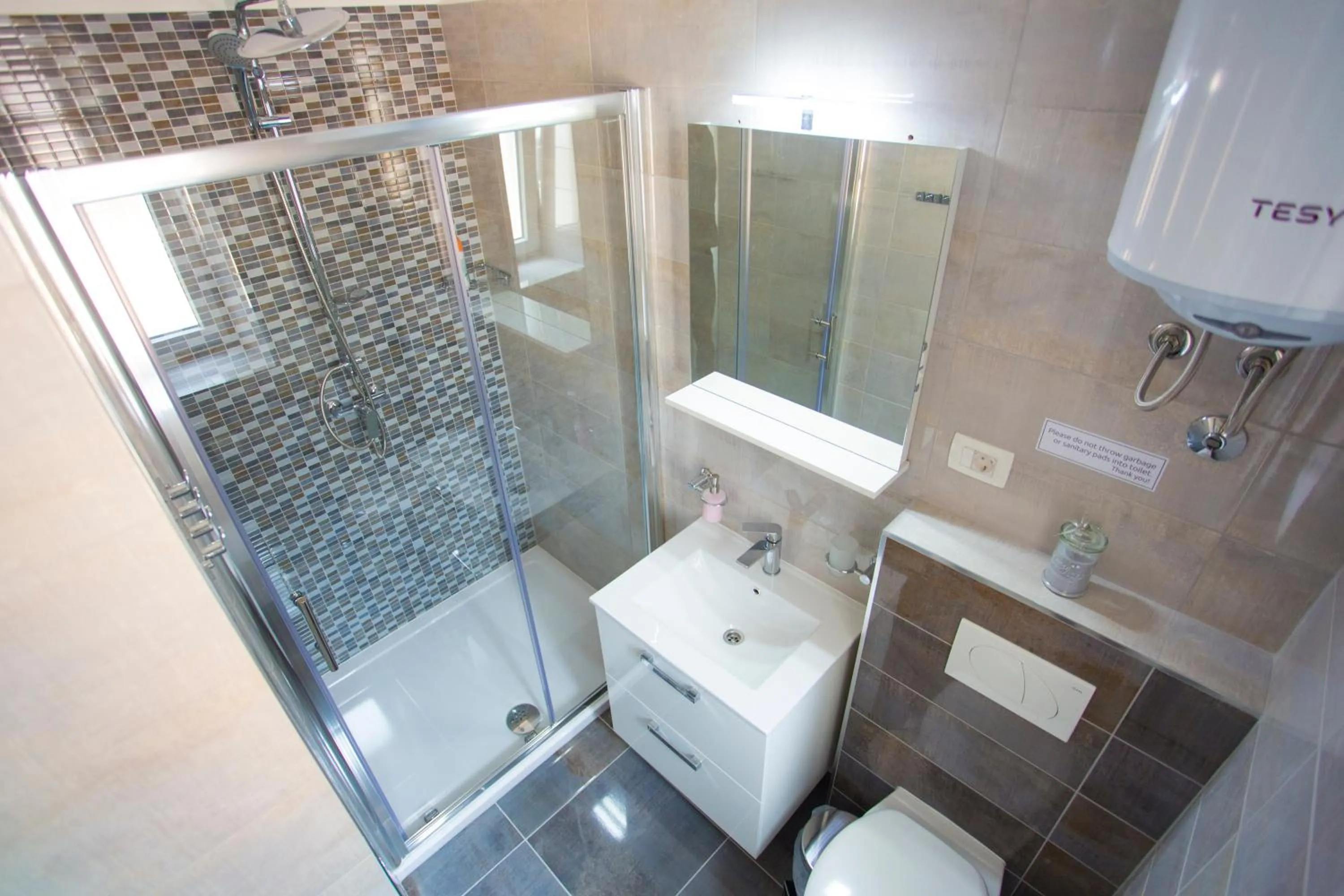 Bathroom in Nirvana rooms Split