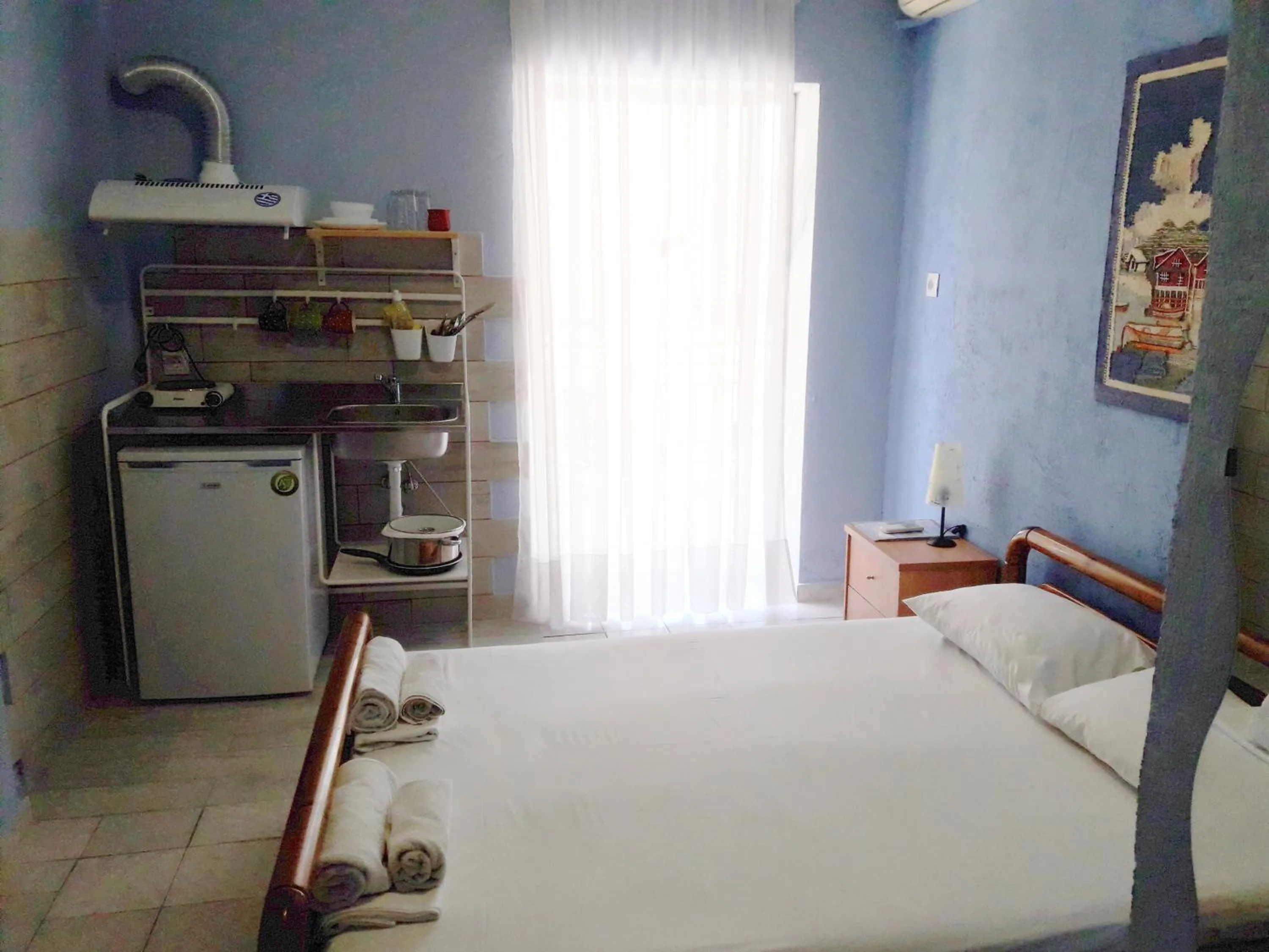 Bedroom, Bed in Artemis Studios & Apartments