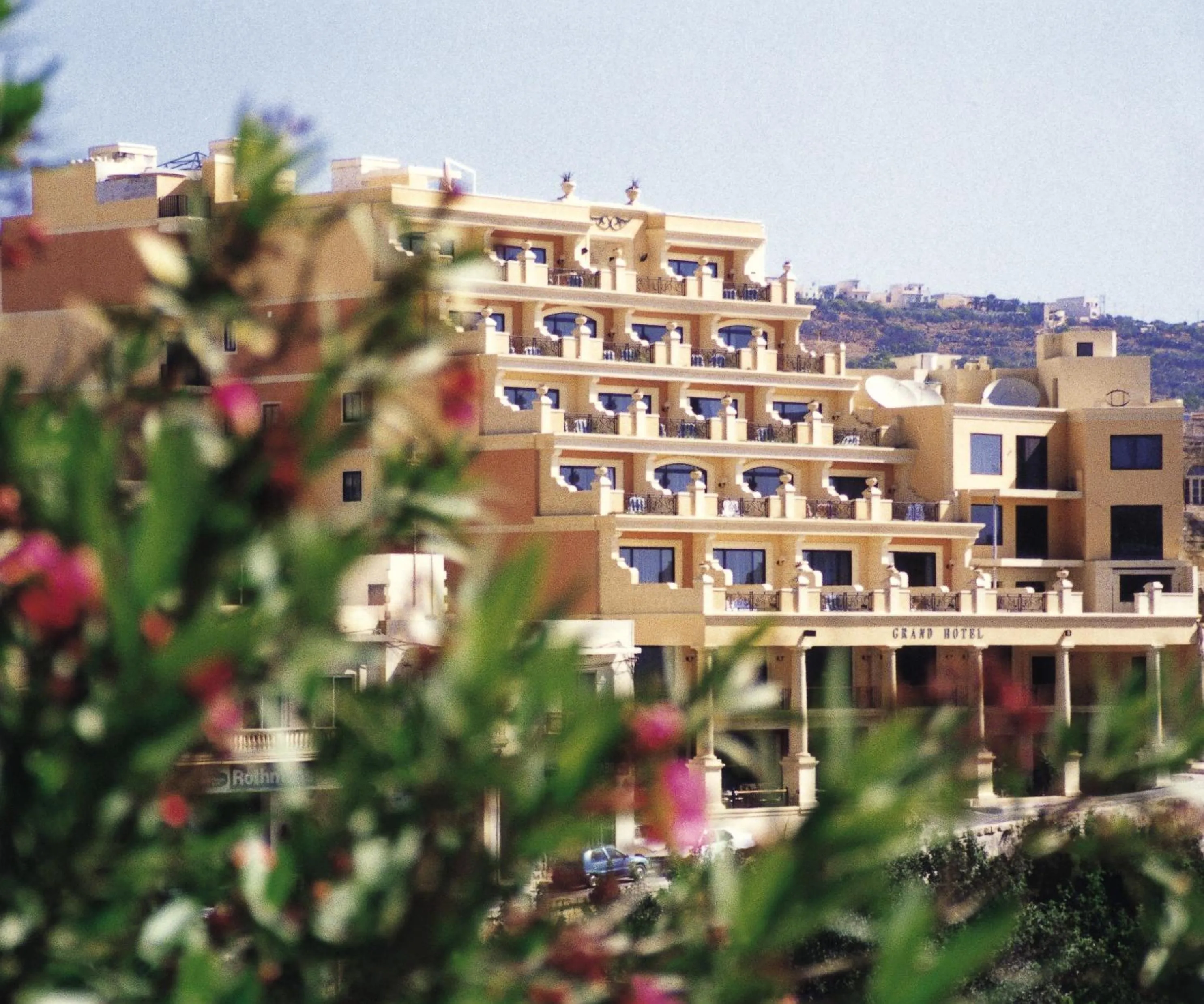 Facade/entrance in Grand Hotel Gozo