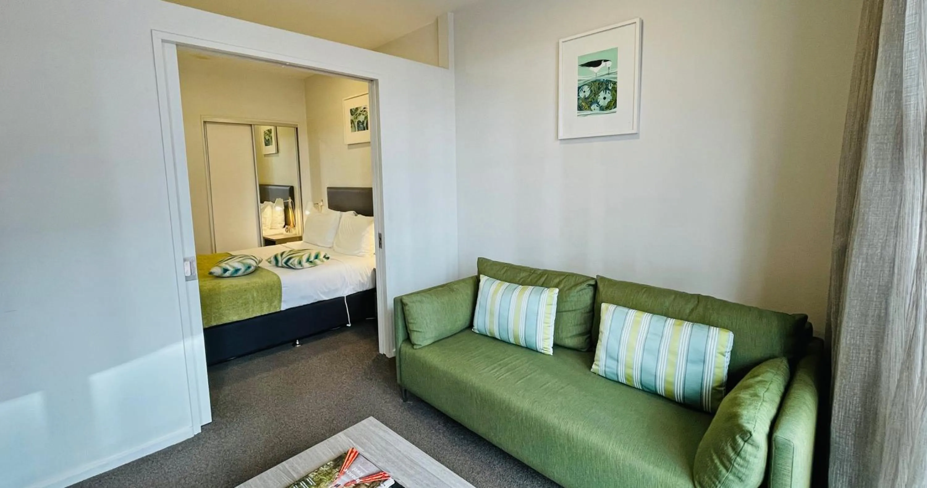 Bed in Quest Atrium Apartment Hotel