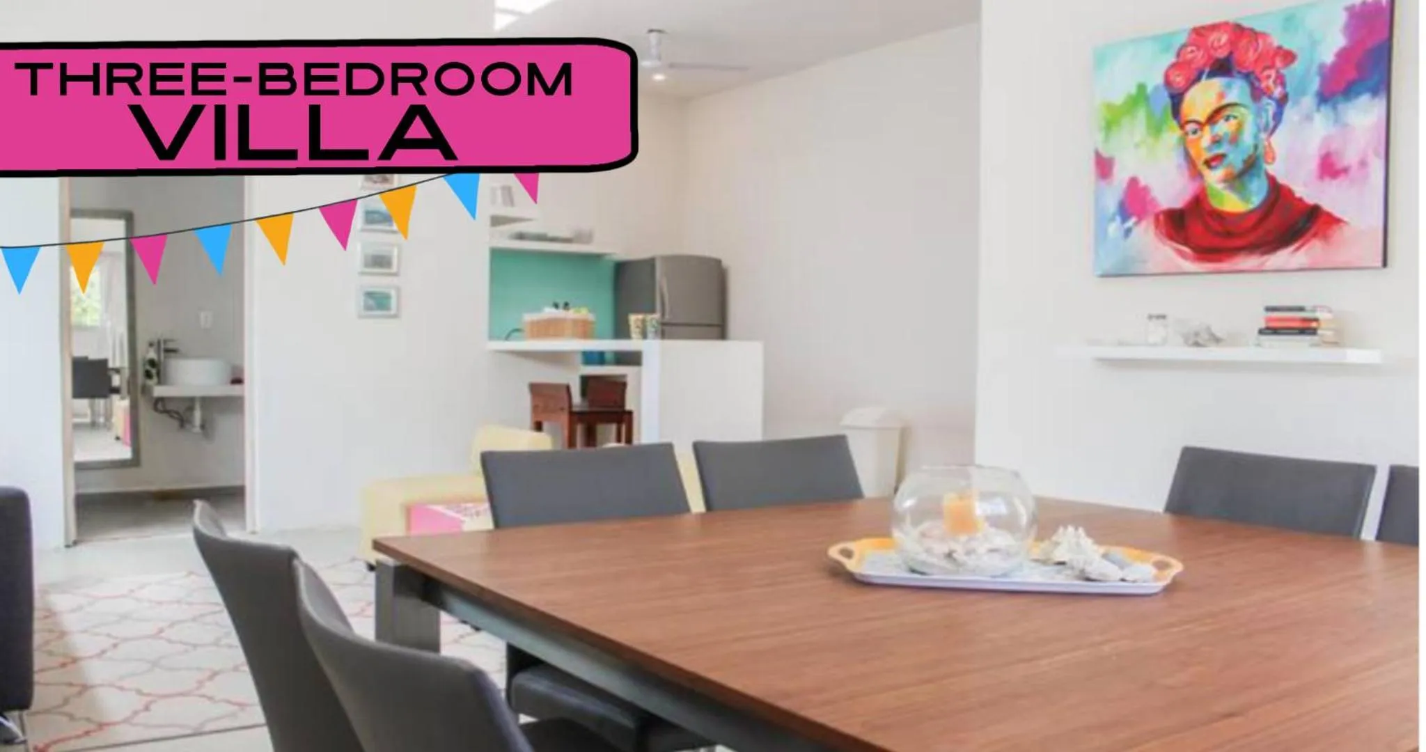 Dining area in CaSa AKUMAL