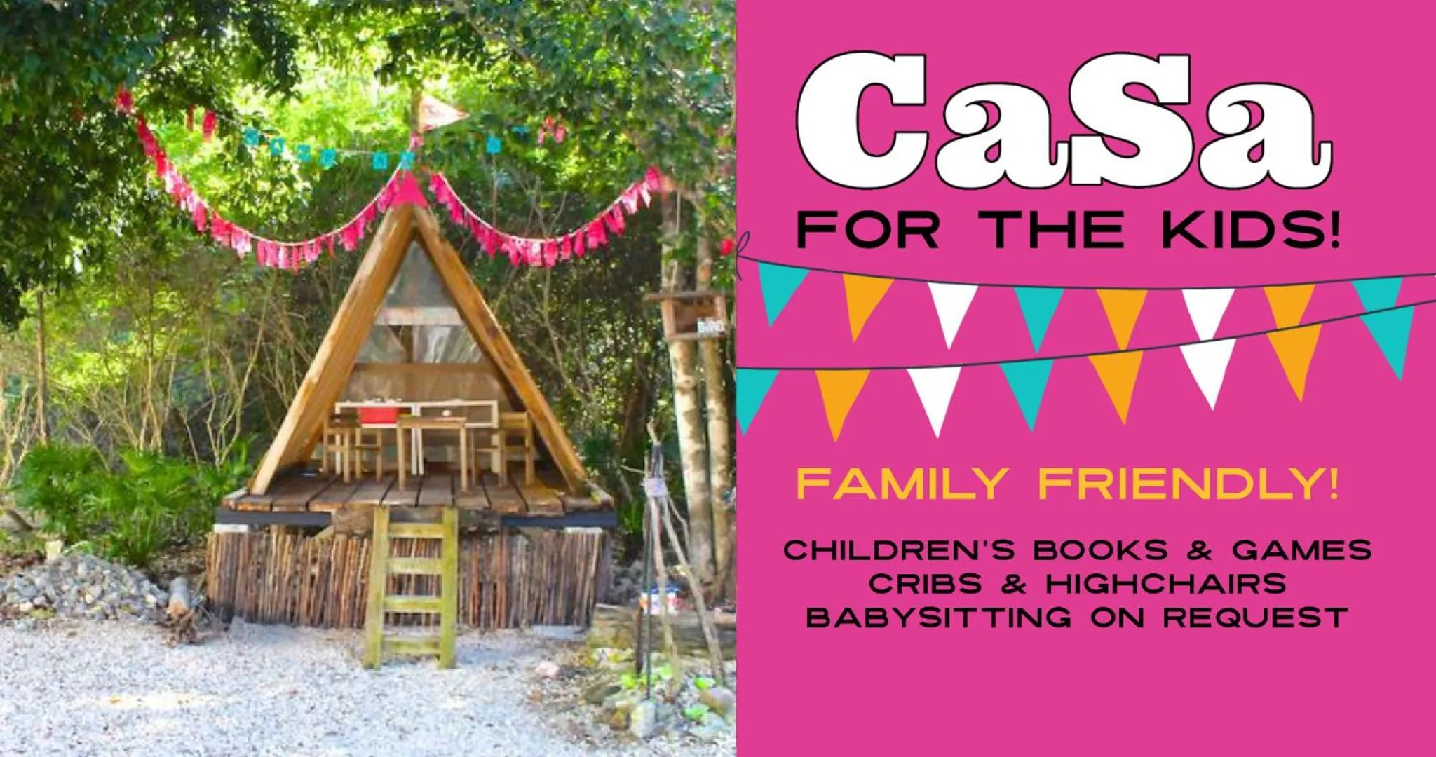 Children play ground in CaSa AKUMAL