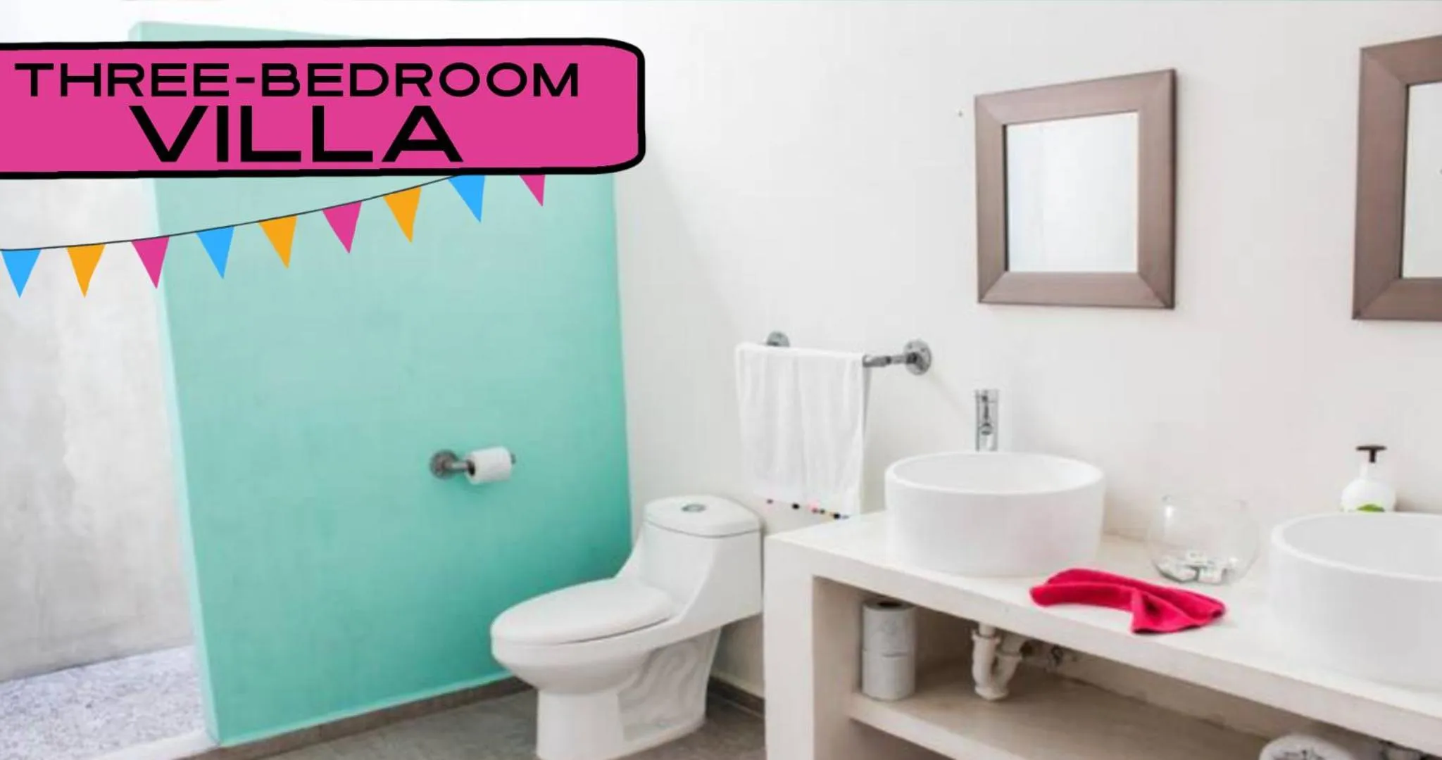 Bathroom in CaSa AKUMAL