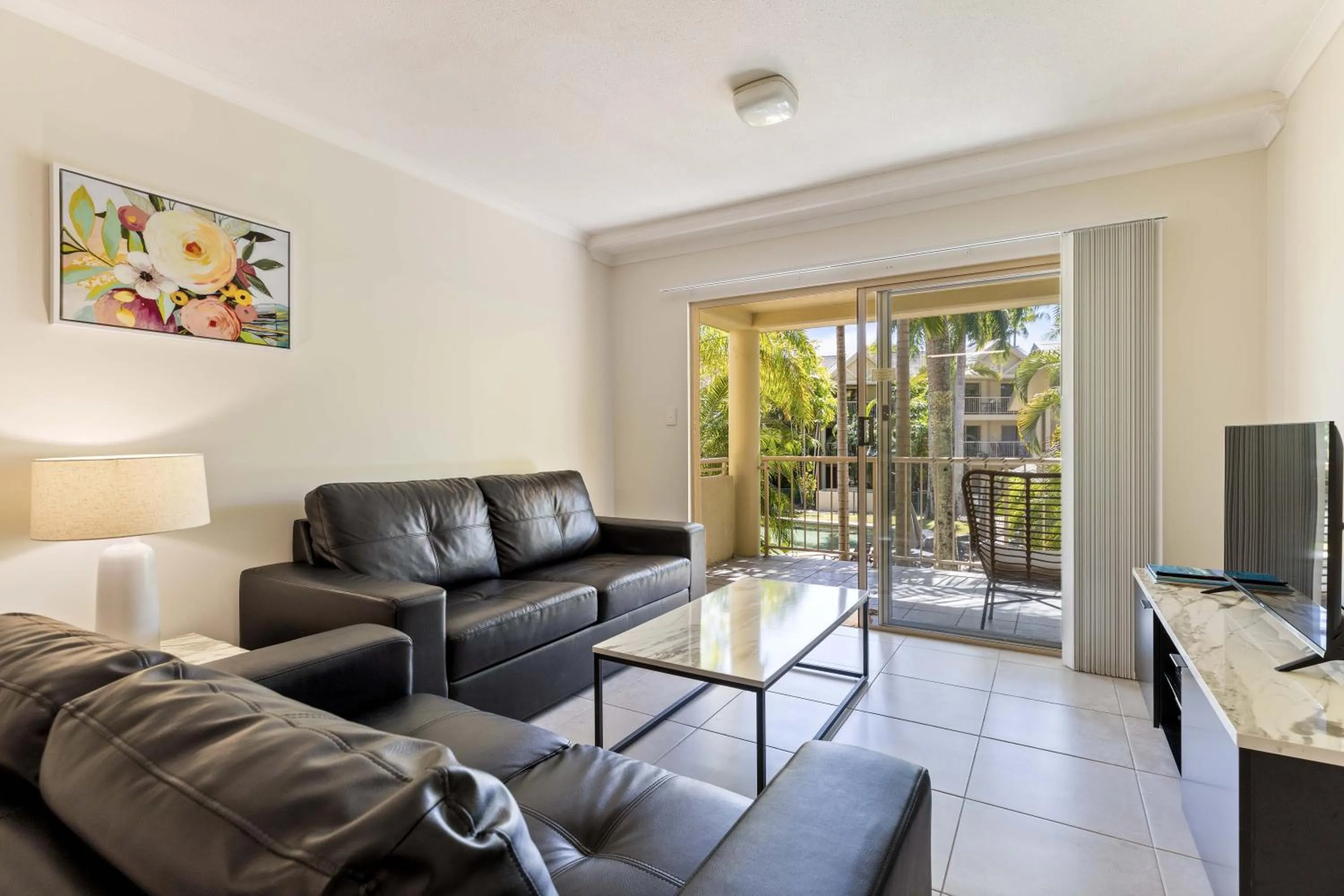 Living room in Port Douglas Sands Resort