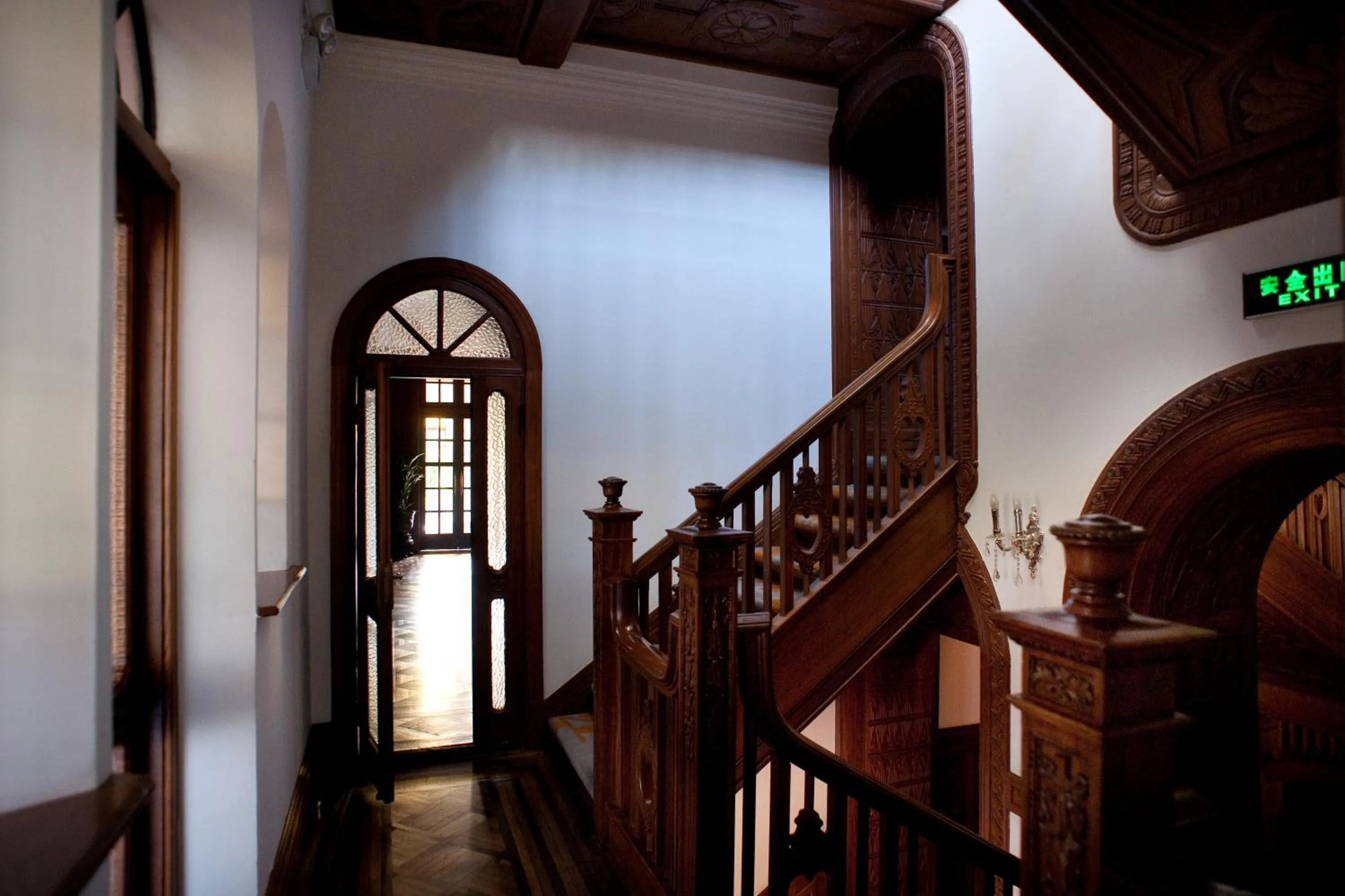 Decorative detail in Shanghai Moller Villa Hotel