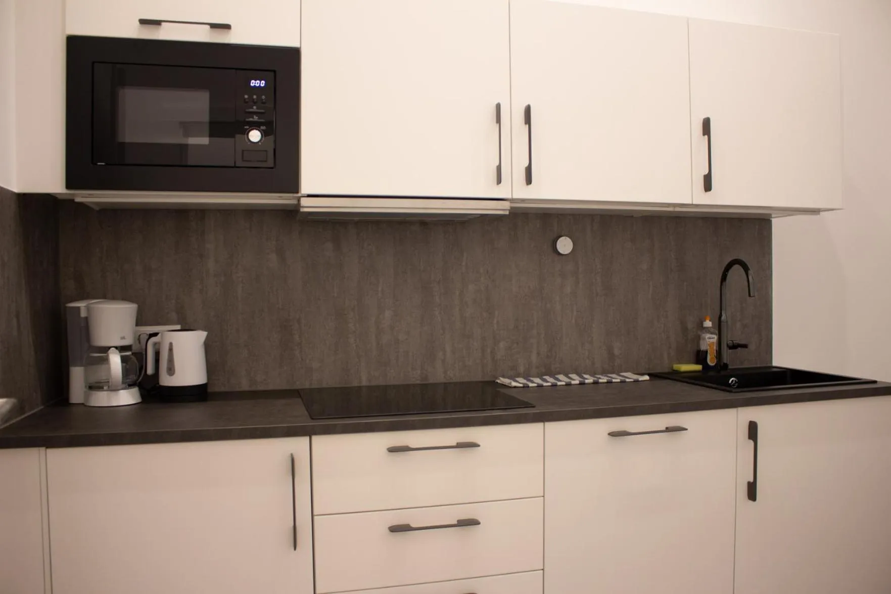 Kitchen or kitchenette in Hotel Klimt