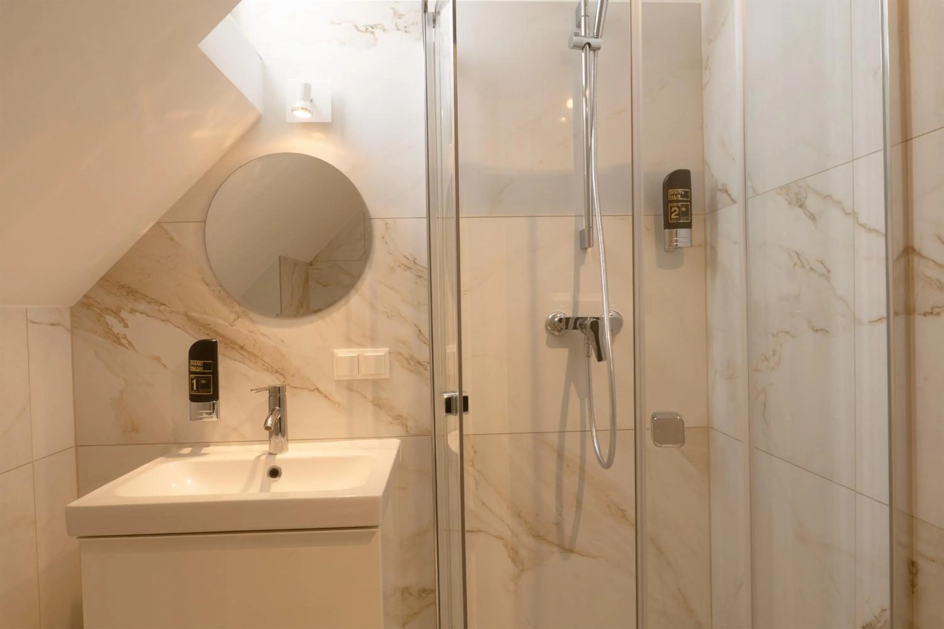 Bathroom in Hotel Klimt