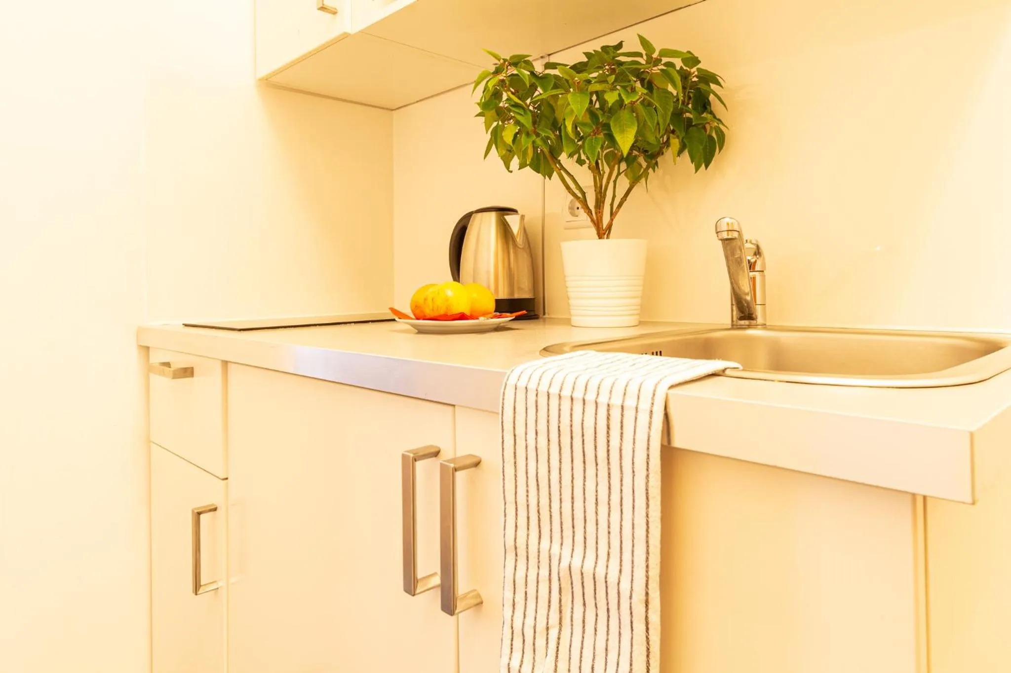 Kitchen or kitchenette in Hotel Klimt