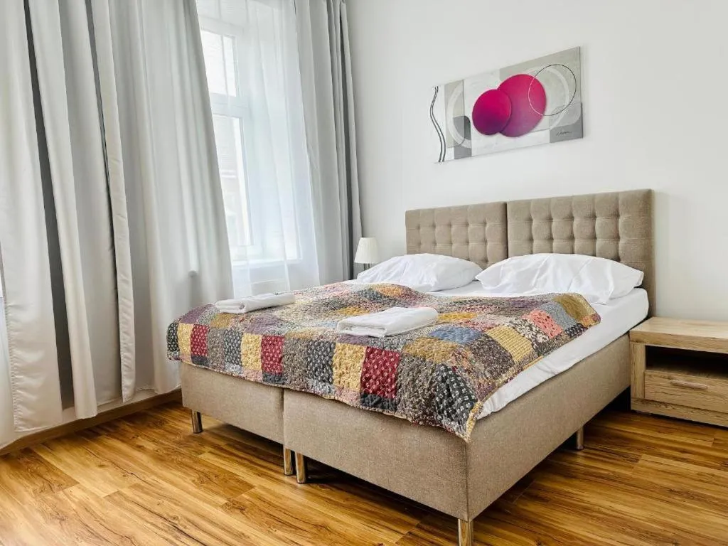 Bedroom, Bed in Hotel Klimt