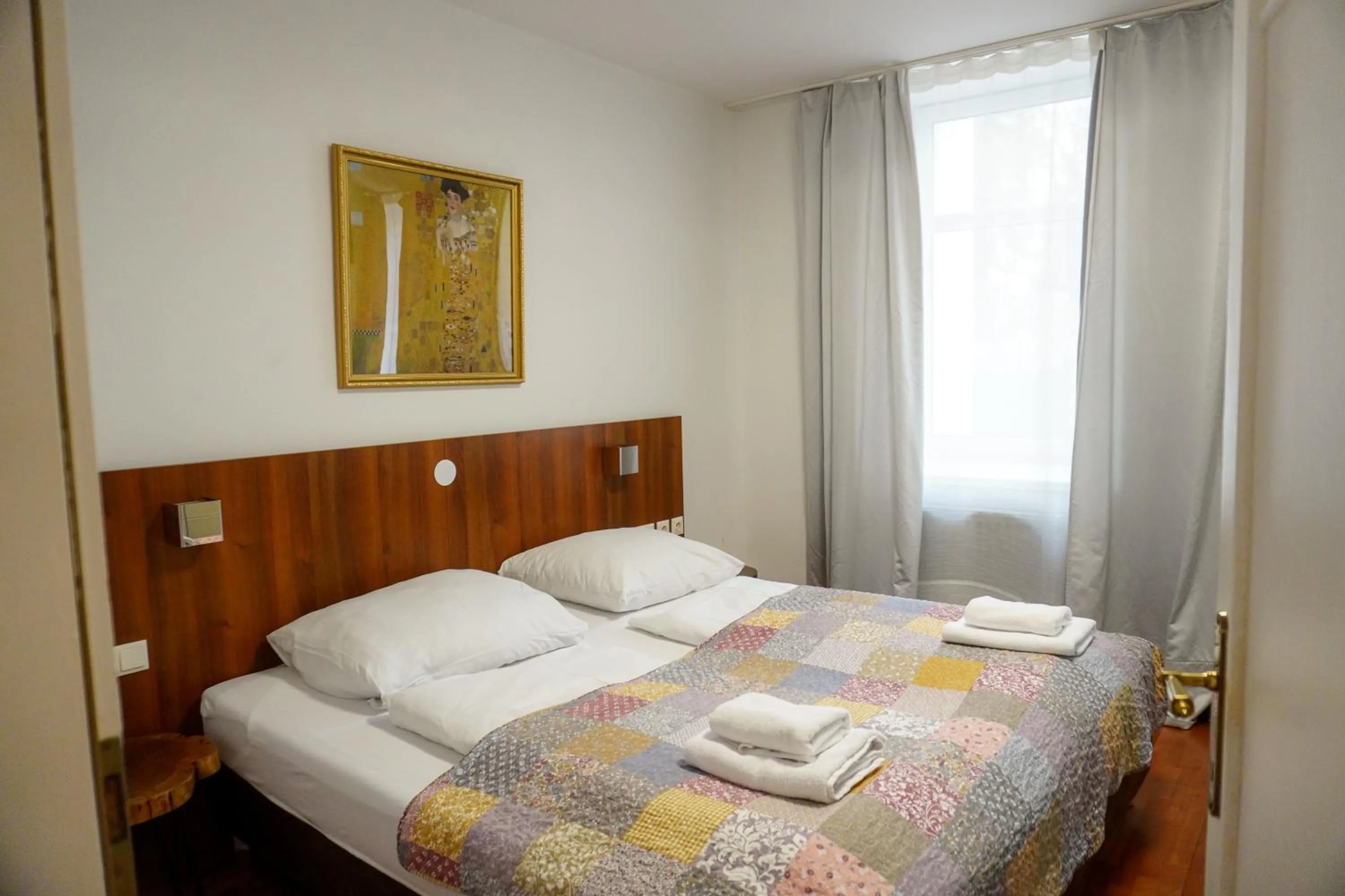 Bedroom, Bed in Hotel Klimt